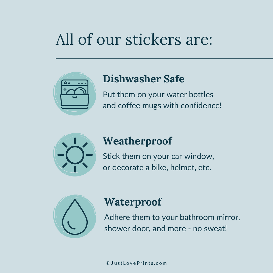 Let Us Go Forward In Peace Sticker