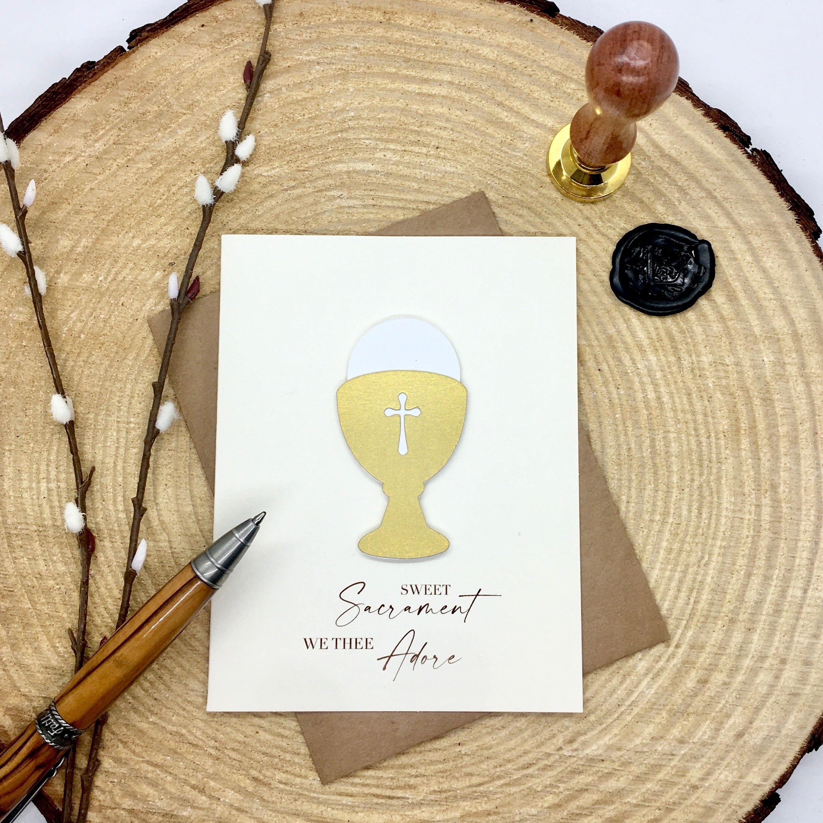First Holy Communion Blessings Card