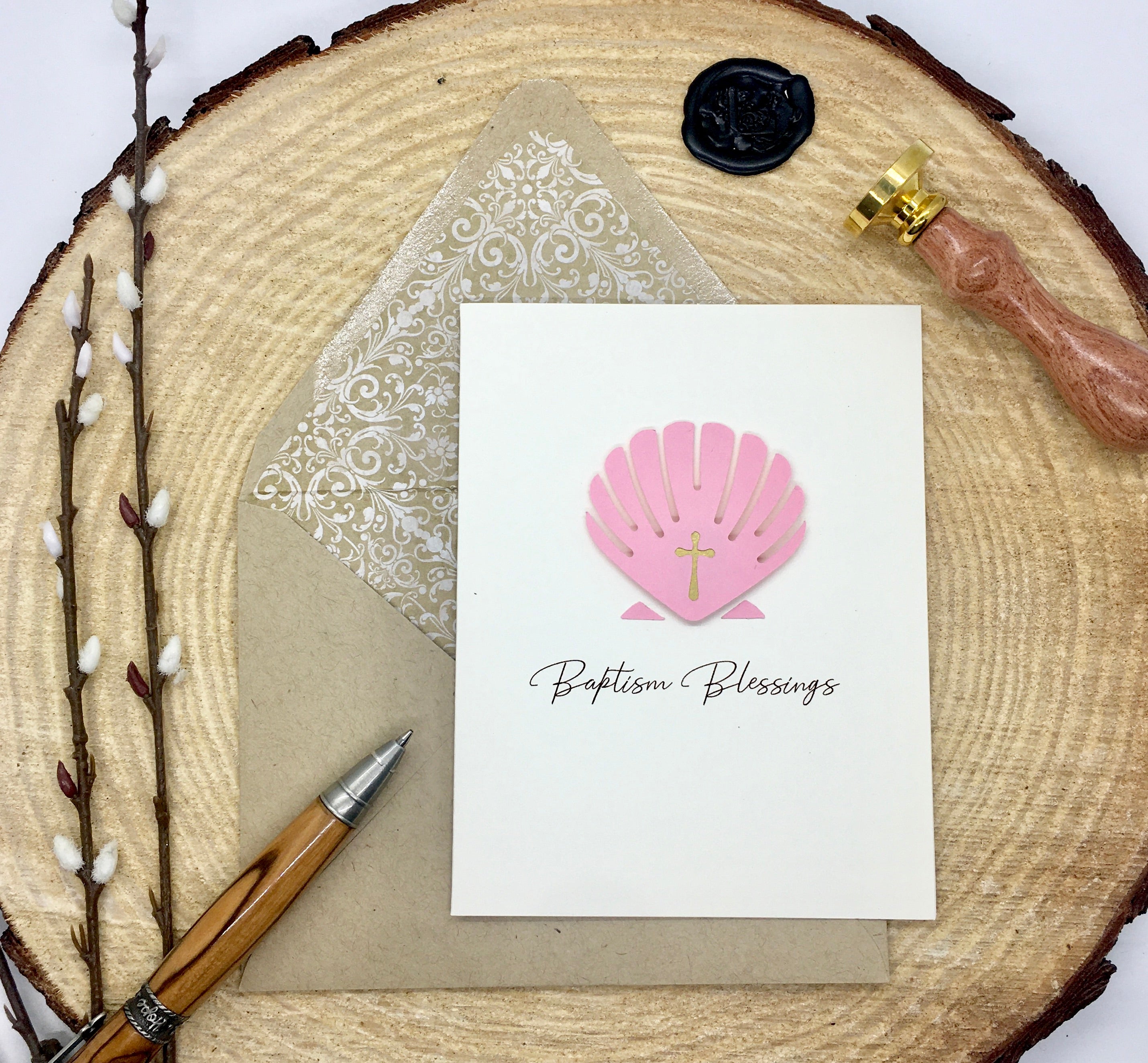 Baptism Blessings Card