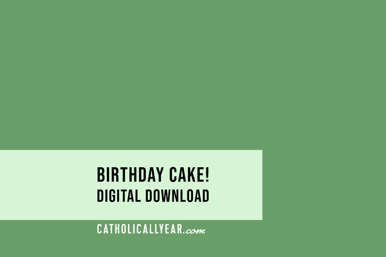 Birthday Cake! - Pentecost