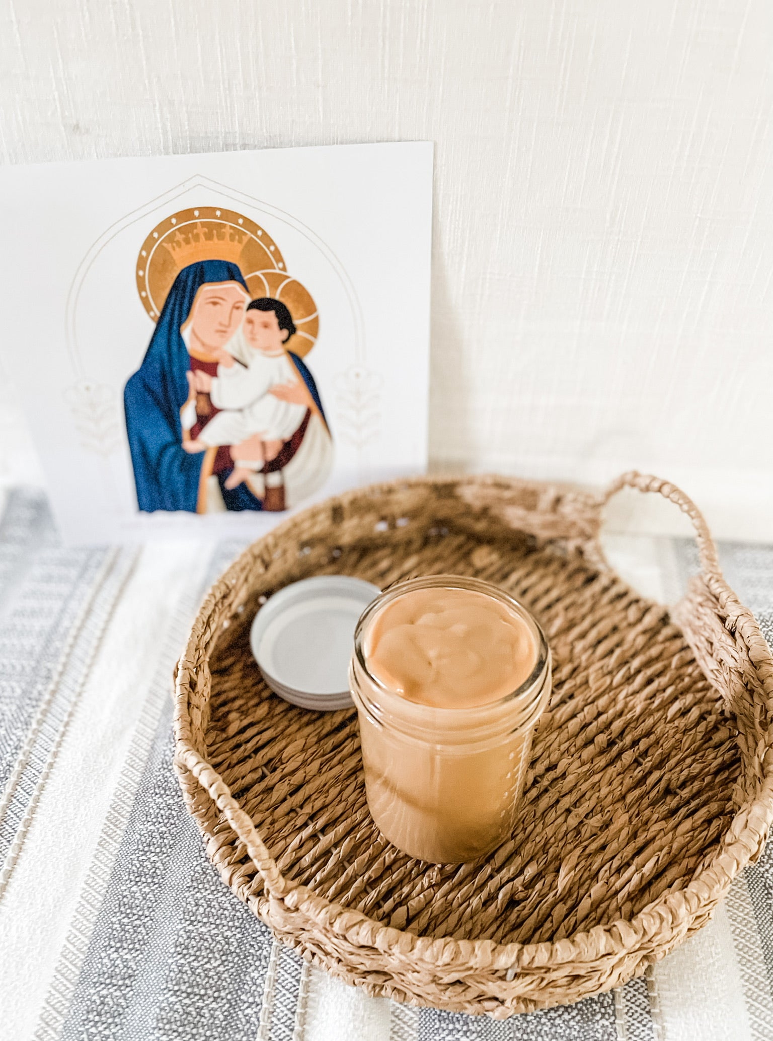One Ingredient "Carmel" Sauce - July 16 - Our Lady of Mt. Carmel