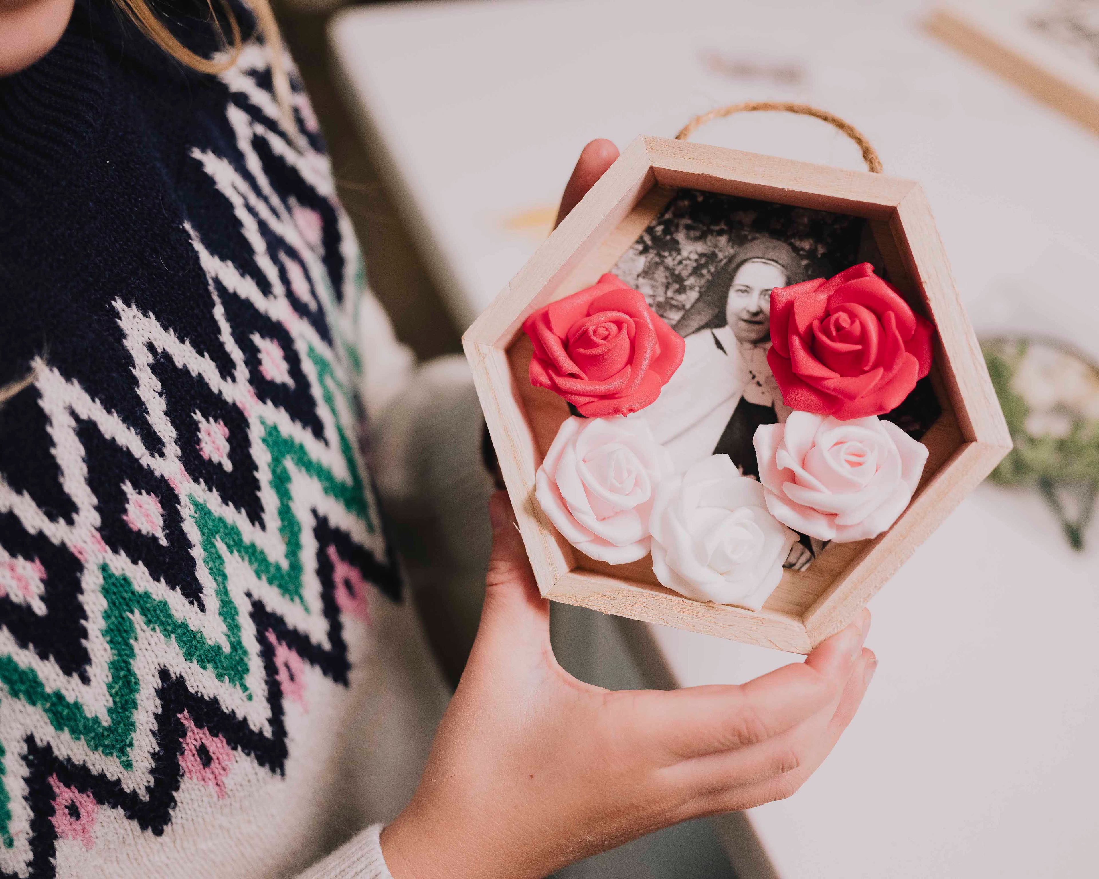 St. Therese DIY Little Flower Shrine Kit