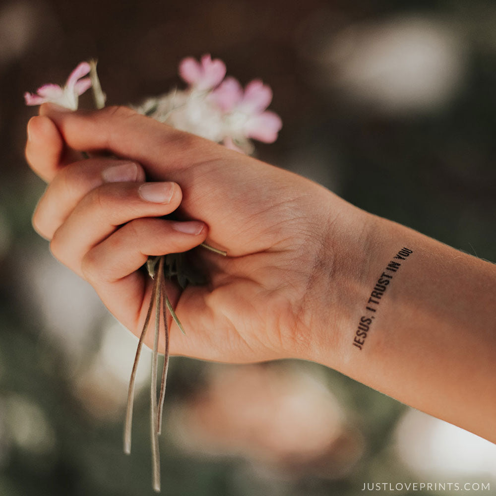 "Divine Mercy Collection" Temporary Tattoos