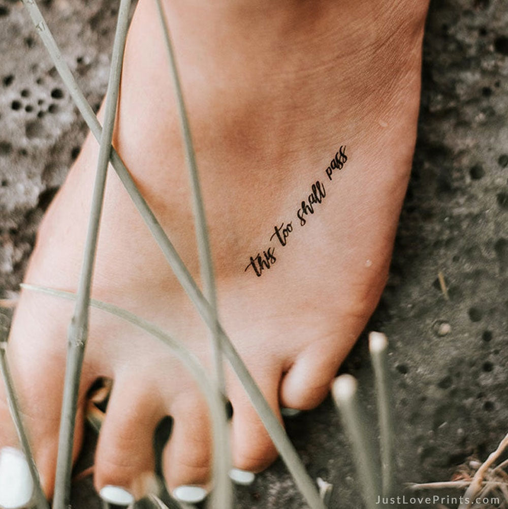 "Faith Over Fear Collection" Temporary Tattoos