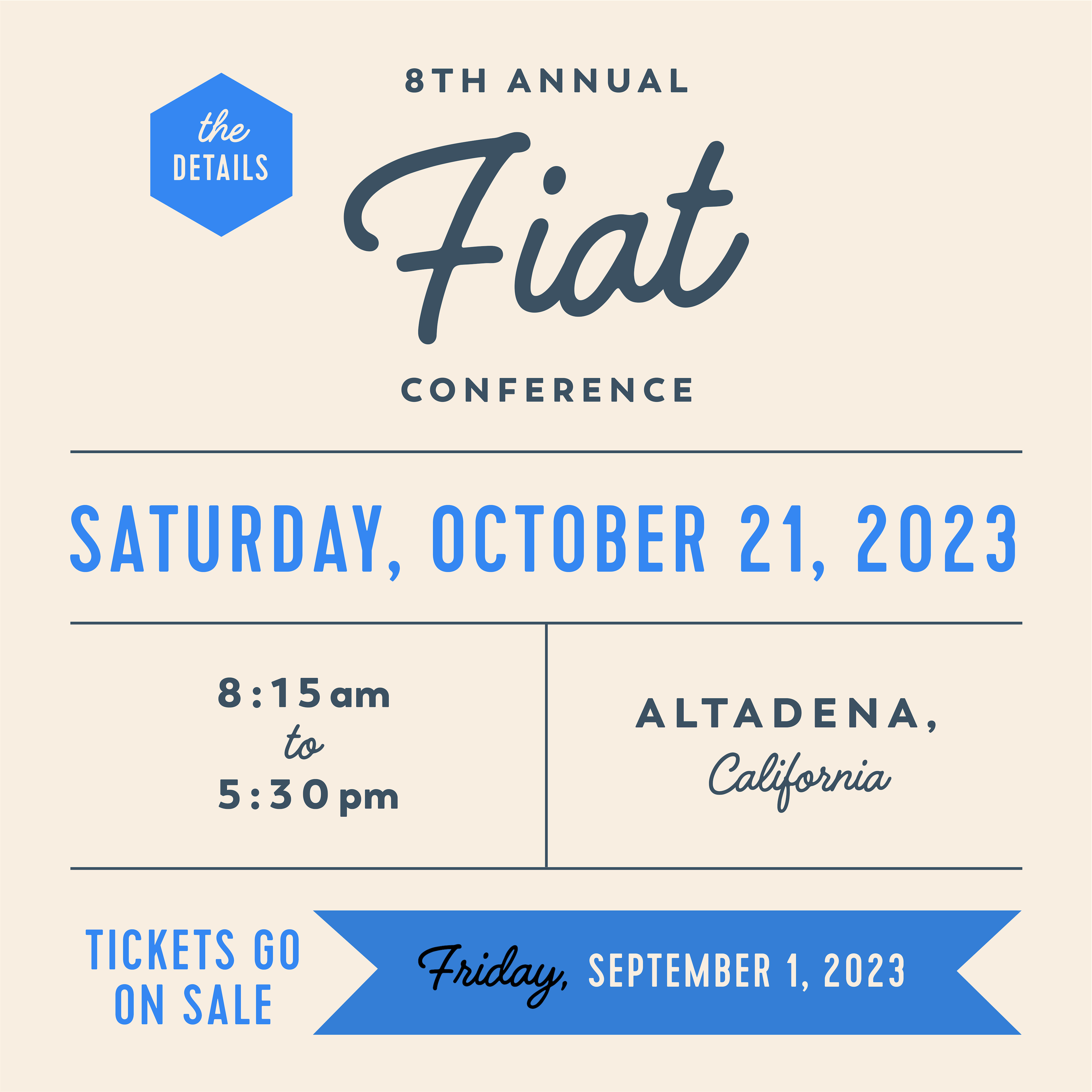 8th Annual Fiat Conference 2023