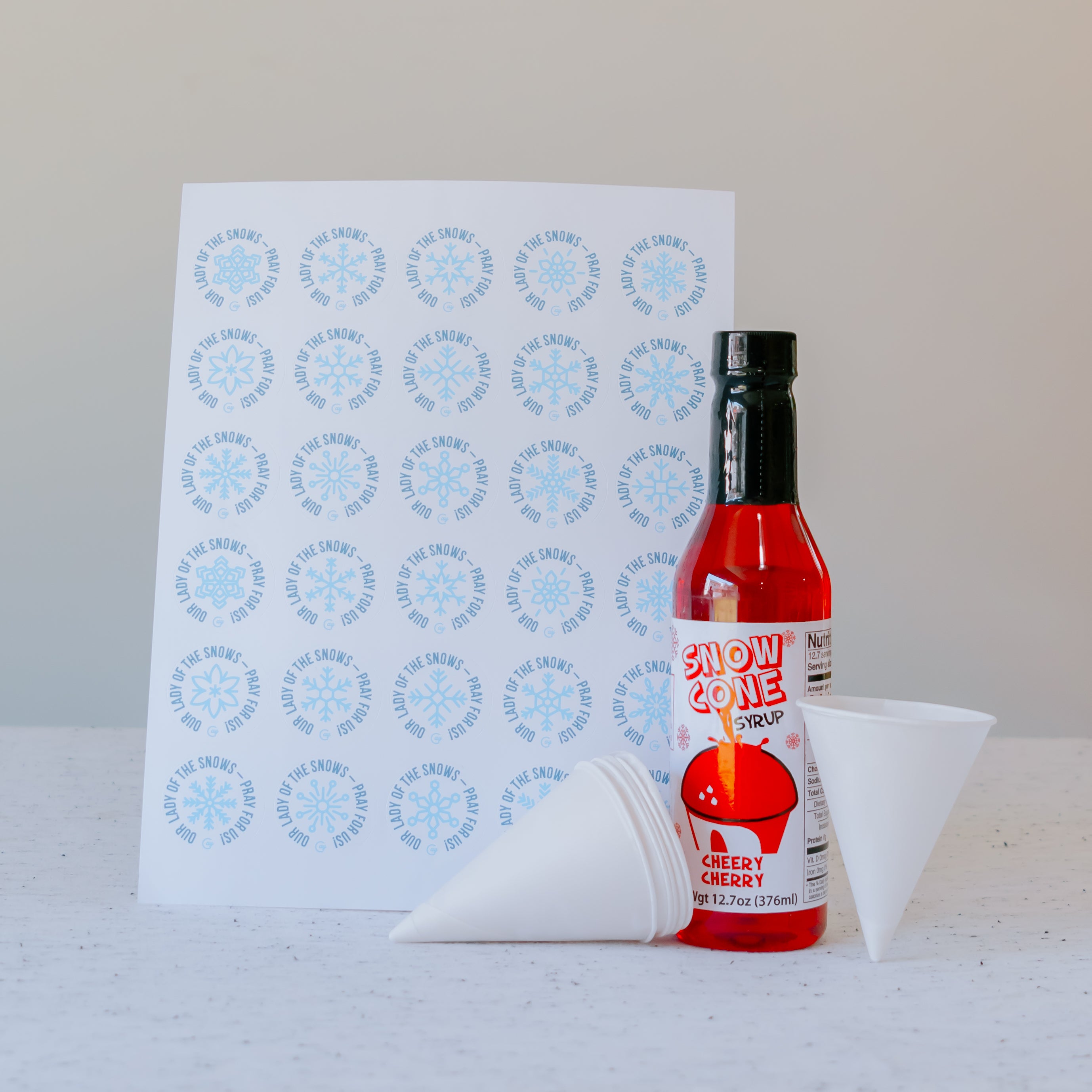 Our Lady of the Snows Snow-Cone Kit