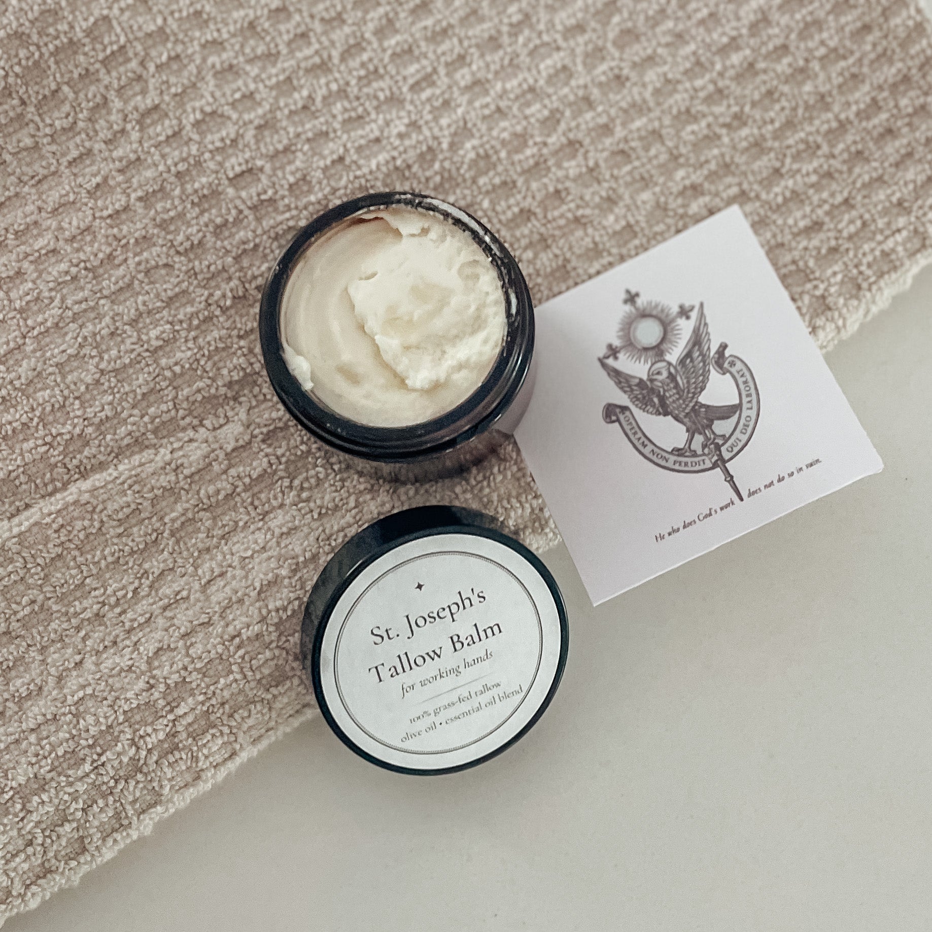 St. Joseph’s Whipped Tallow Balm for Working Hands