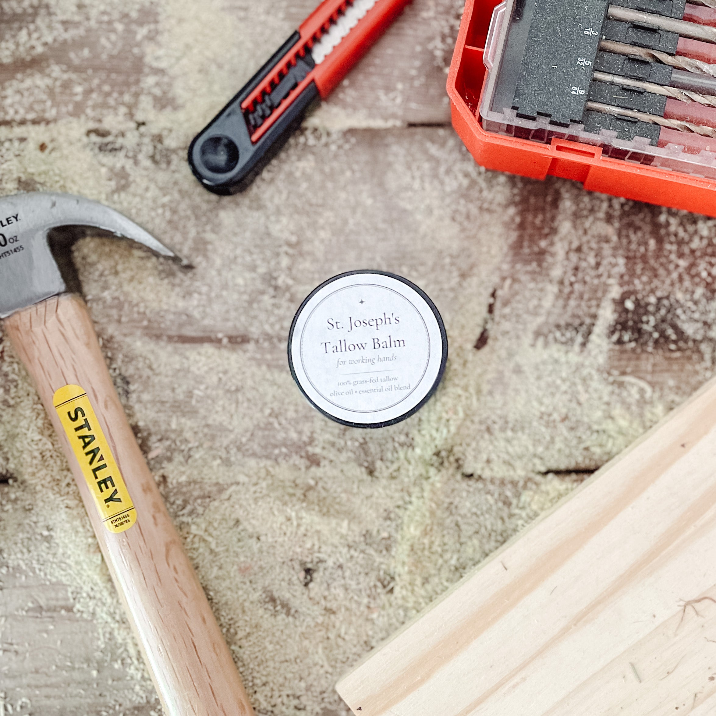 St. Joseph’s Whipped Tallow Balm for Working Hands