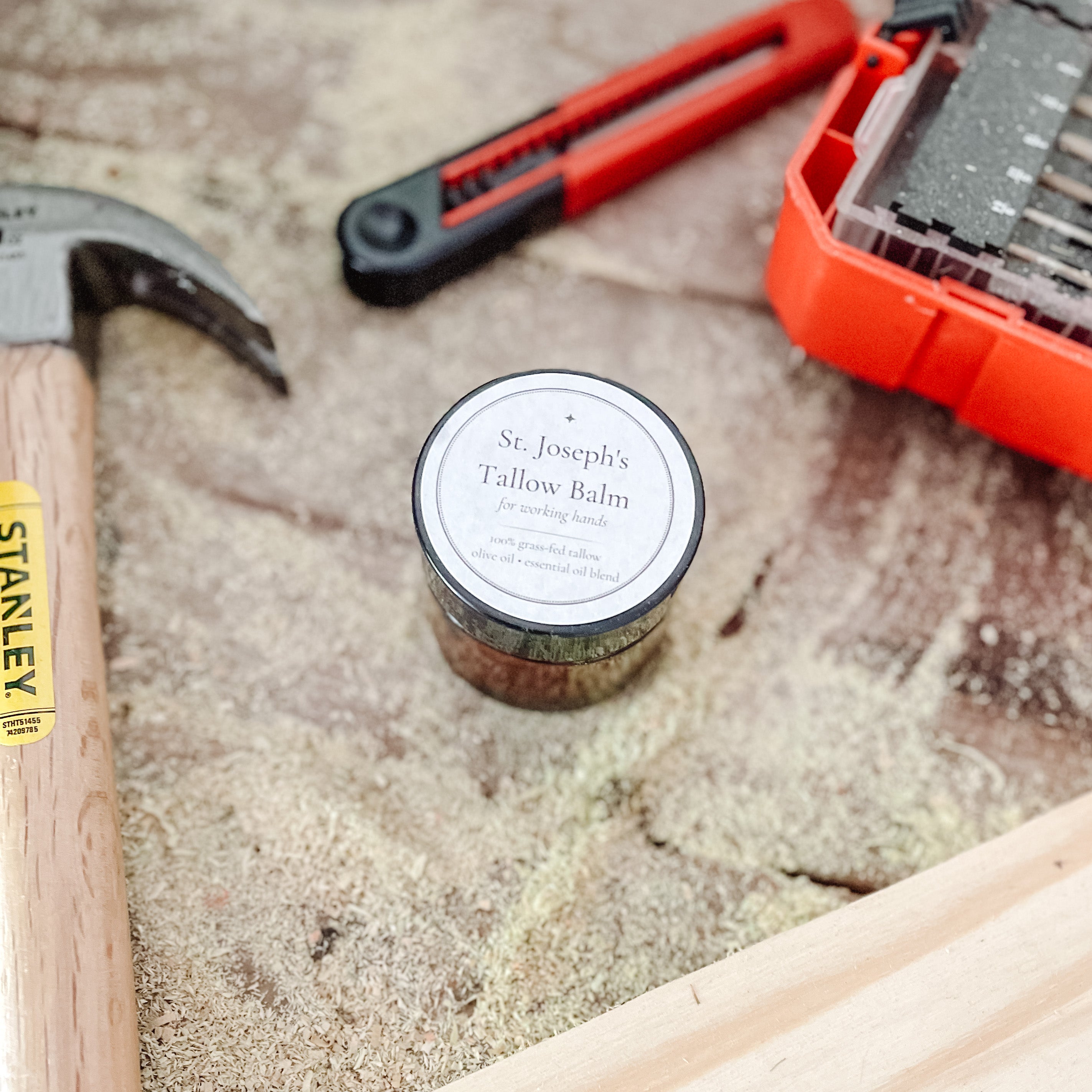 St. Joseph’s Whipped Tallow Balm for Working Hands