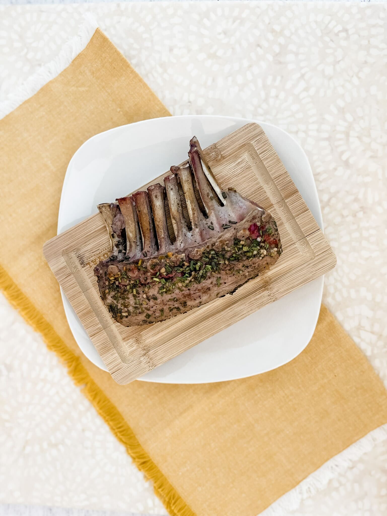 Lamb Chops with Rosemary & Garlic - Holy Thursday
