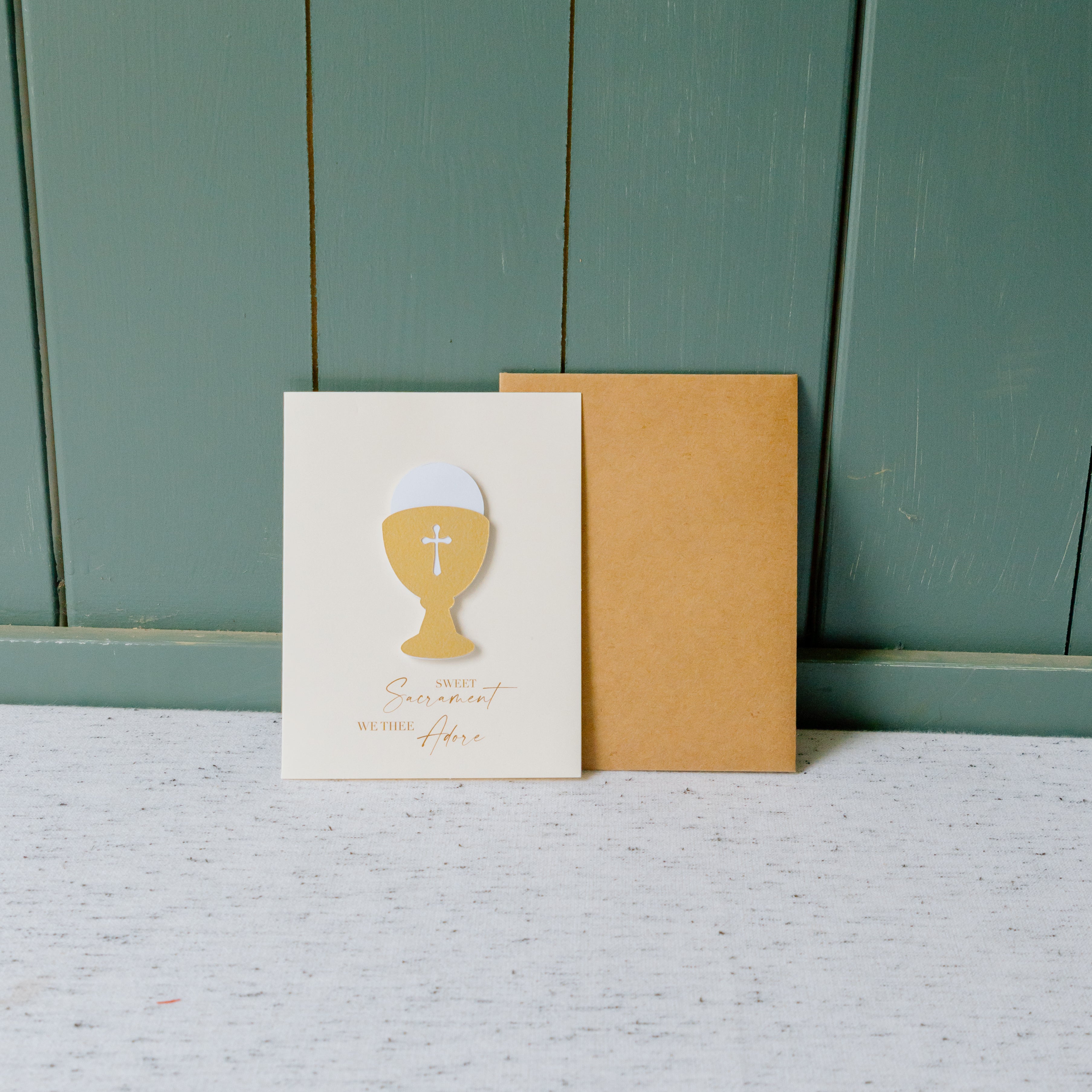 First Holy Communion Blessings Card