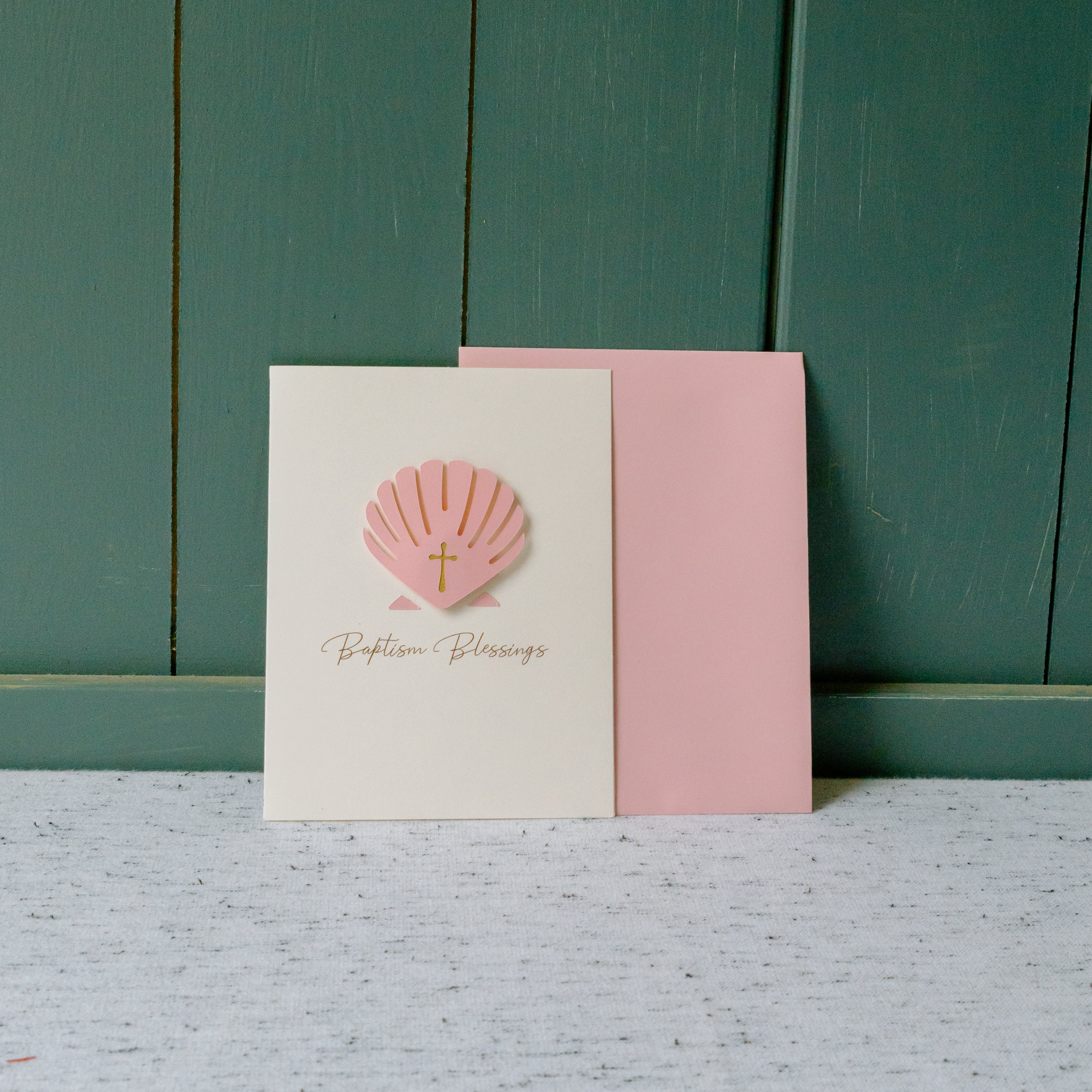Baptism Blessings Card