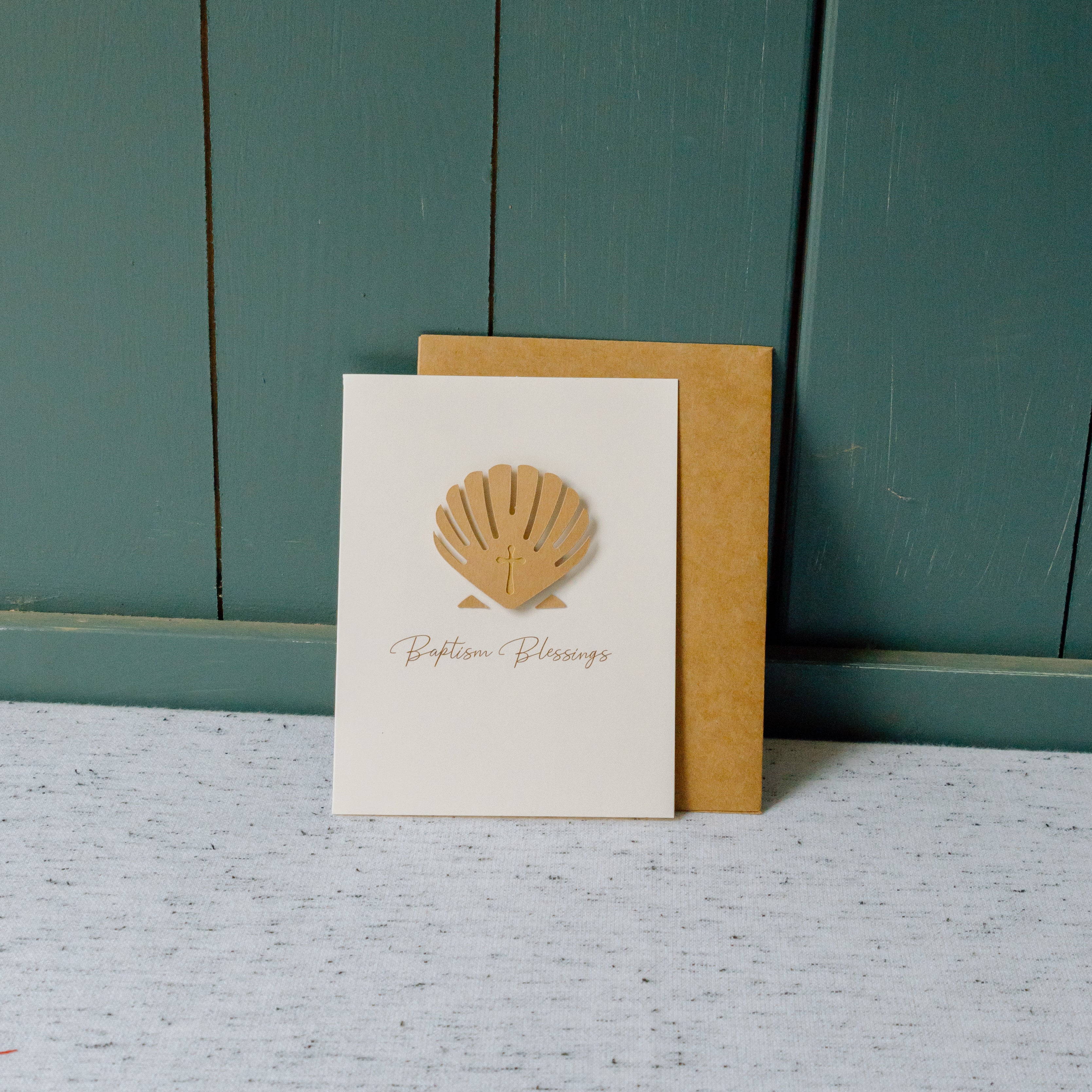 Baptism Blessings Card