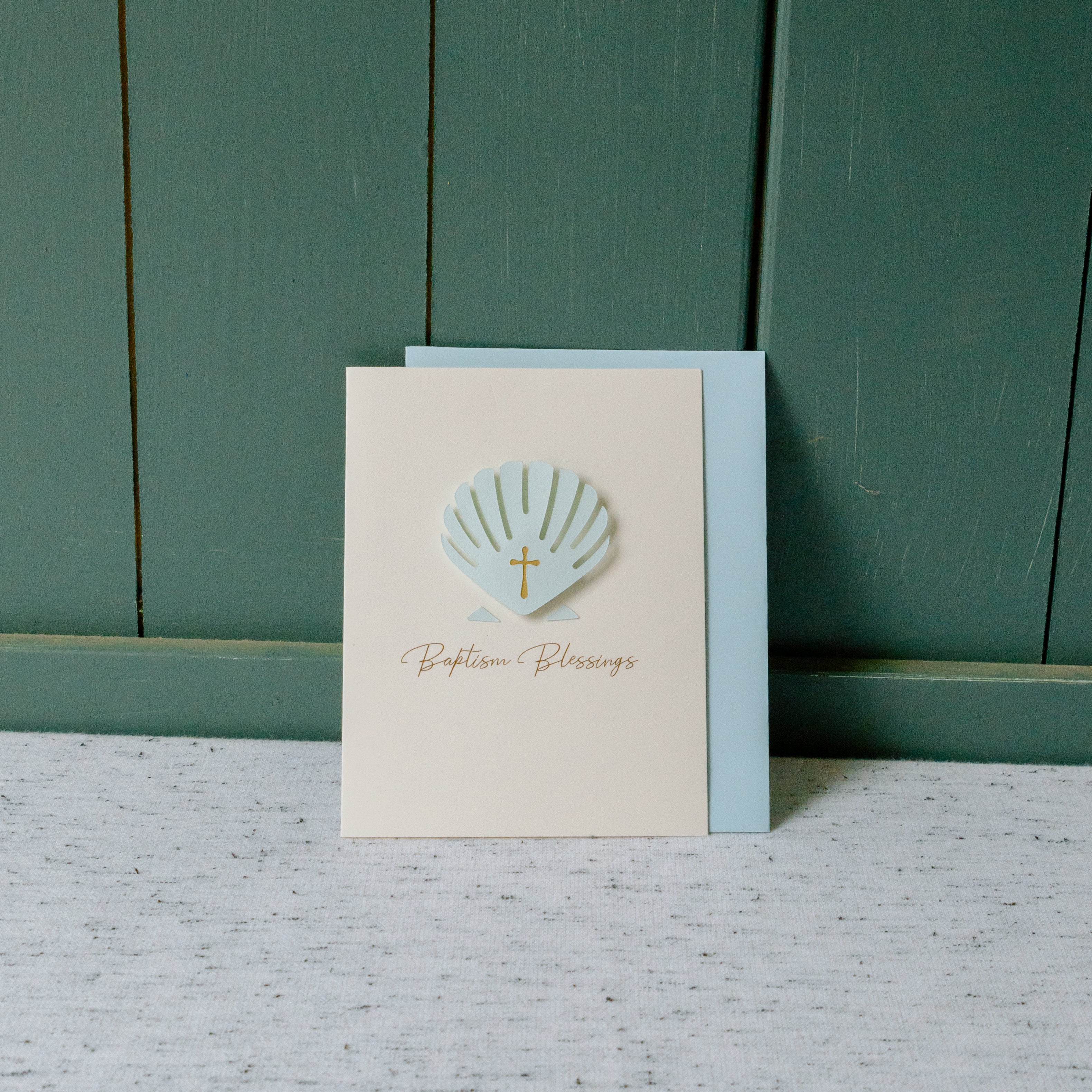 Baptism Blessings Card