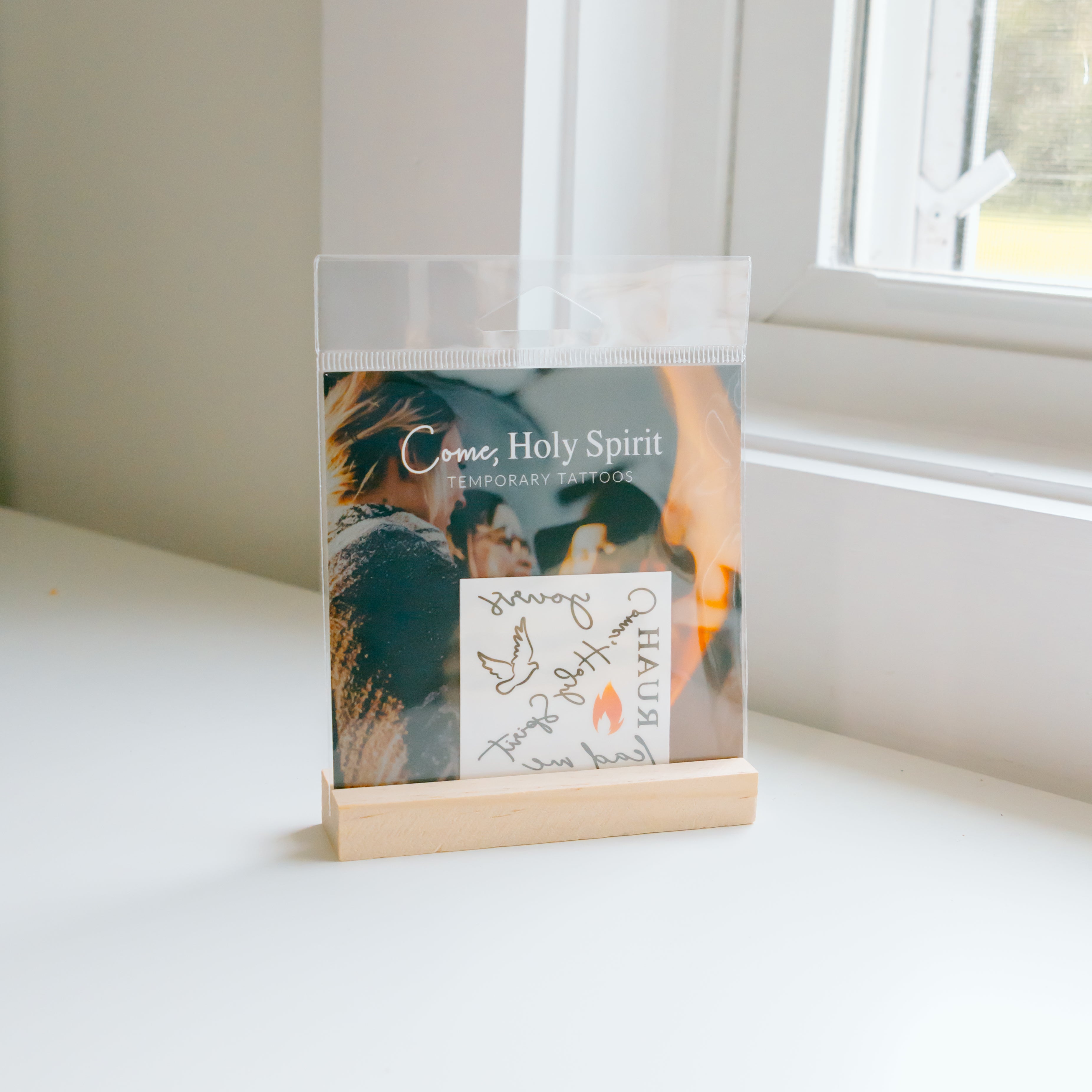 "Come, Holy Spirit Collection" Temporary Tattoos