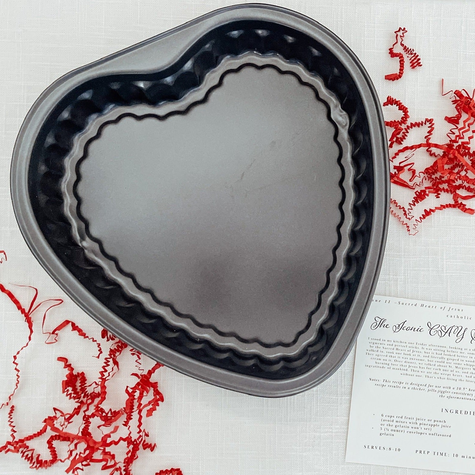 Heart Pan - for Sacred Heart Jello!