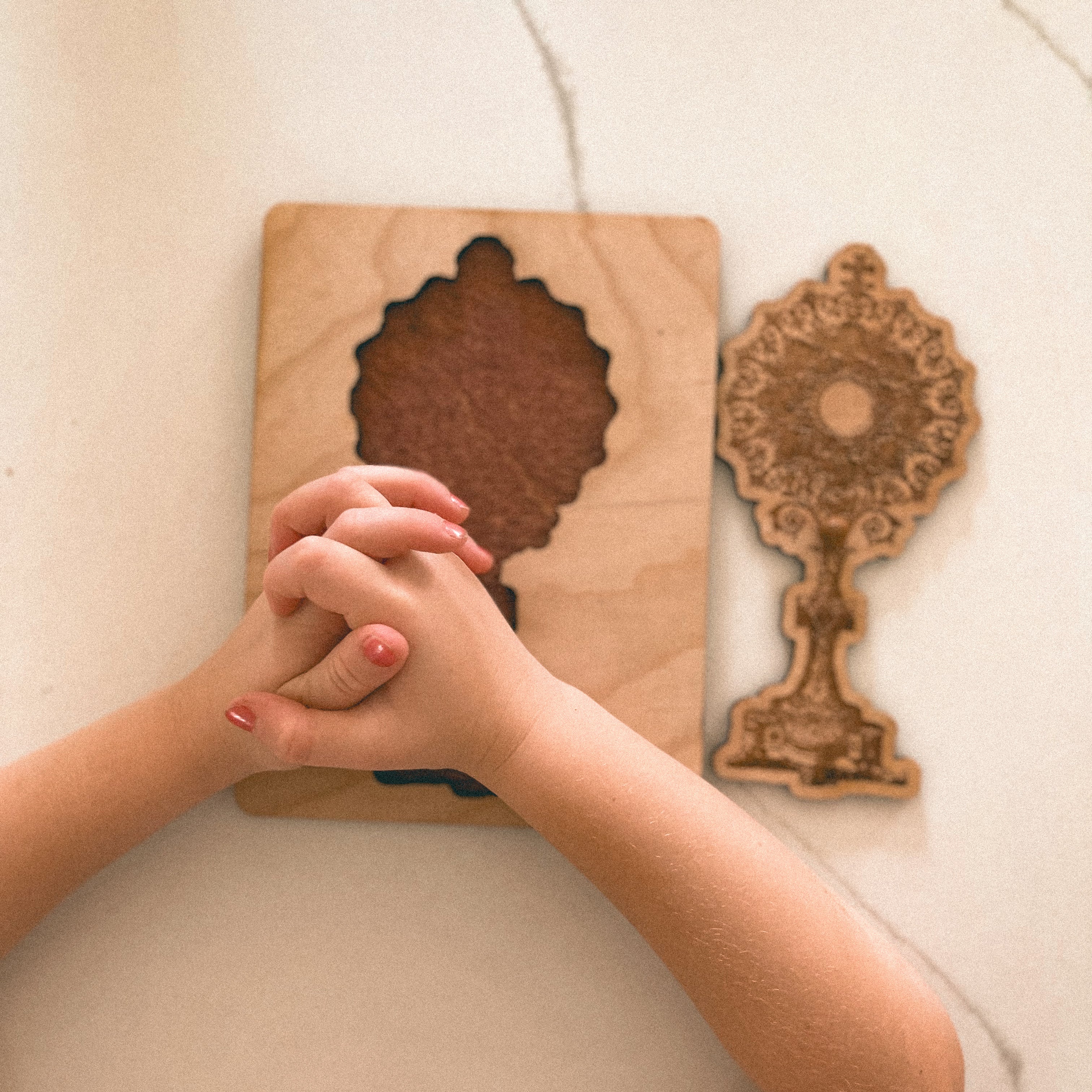 Wooden Monstrance Puzzle