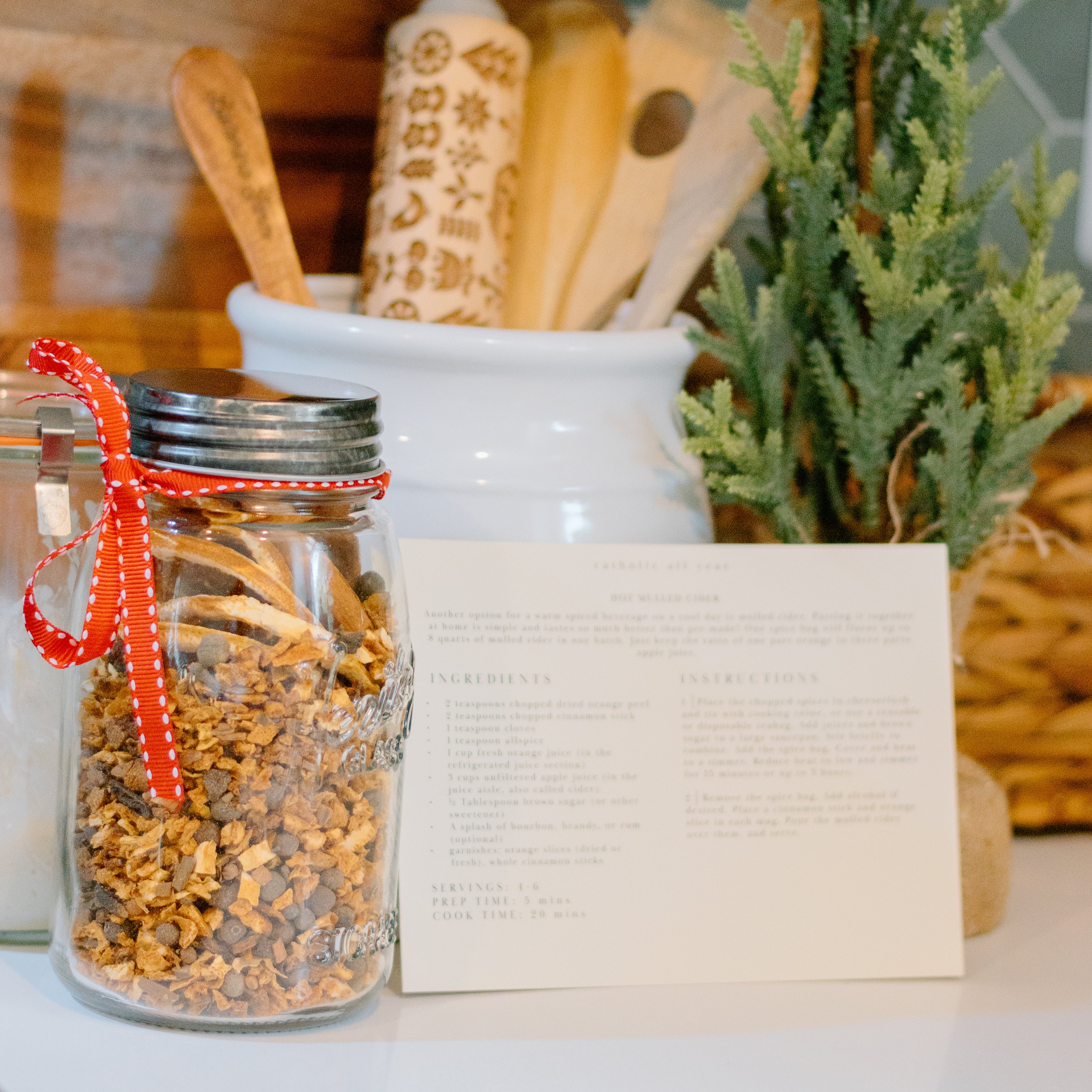 Mulling Spice Jars