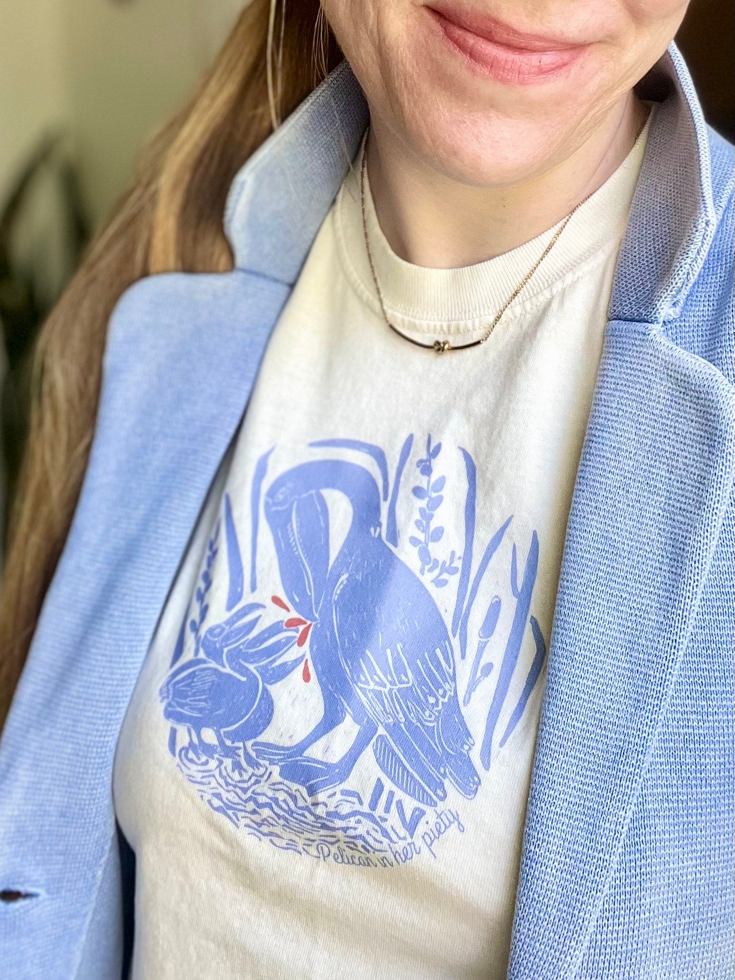 Pelican in Her Piety Boxy Comfort Tee