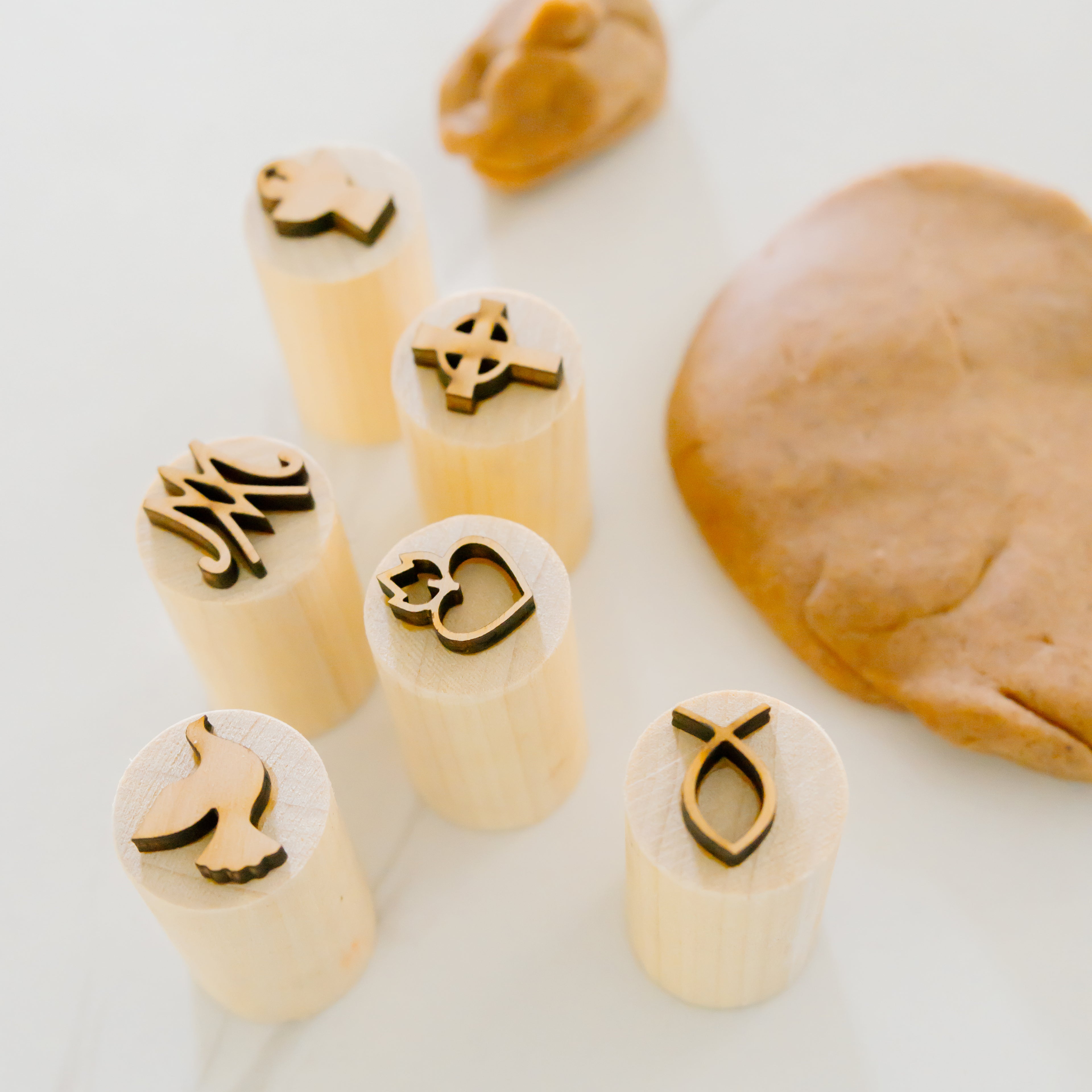 Catholic Playdough Stamps