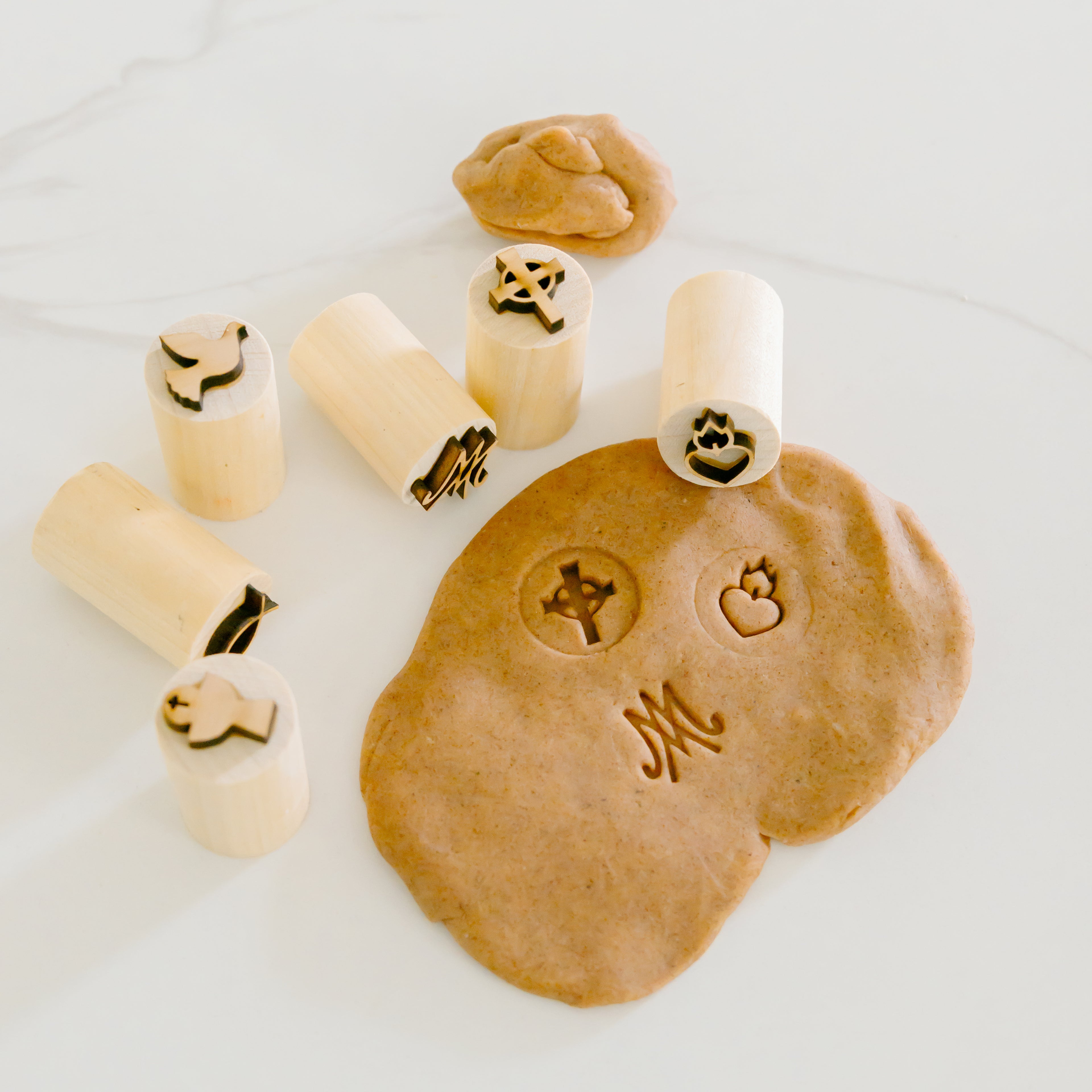 Catholic Playdough Stamps