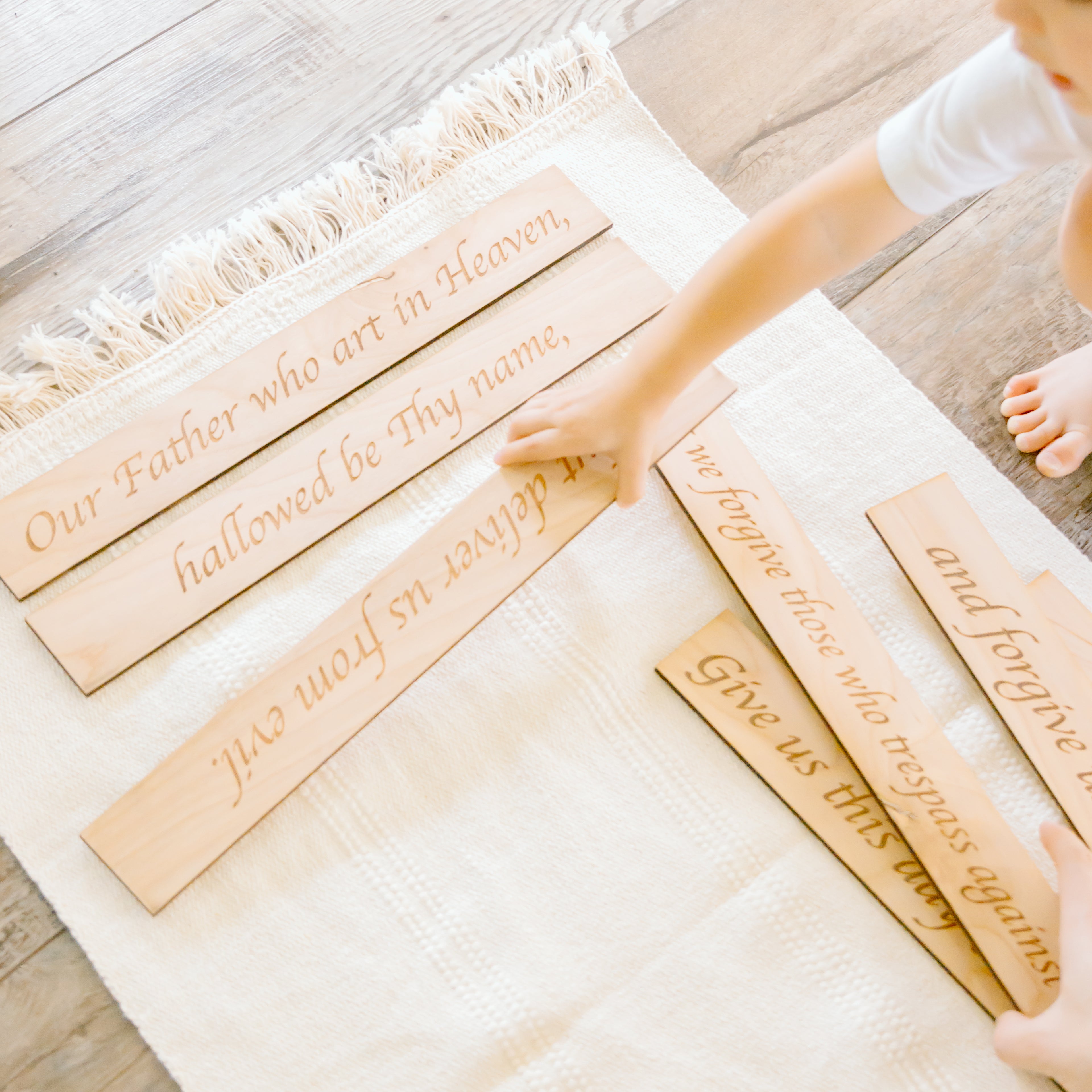"Our Father" Wooden Plaques