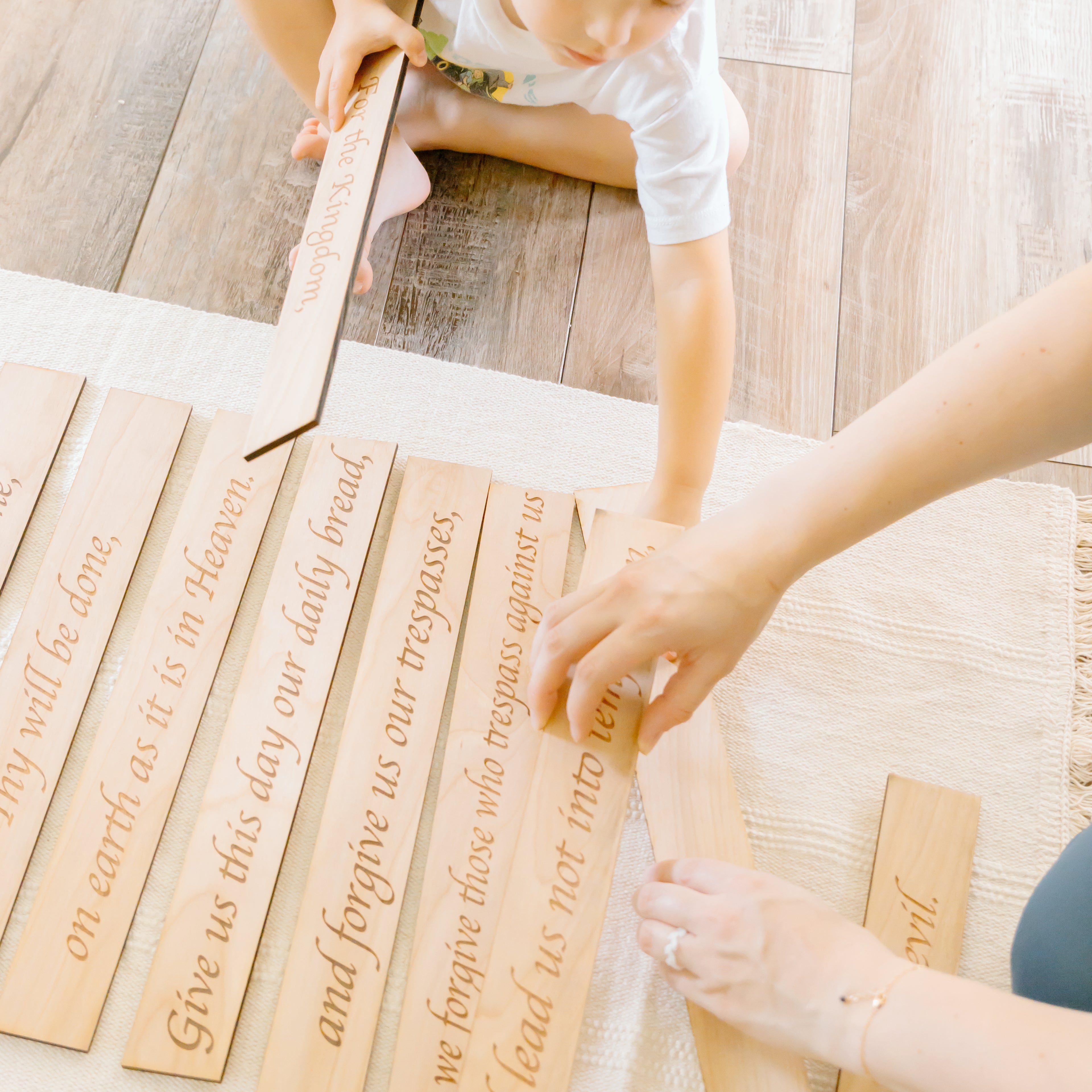 "Our Father" Wooden Plaques