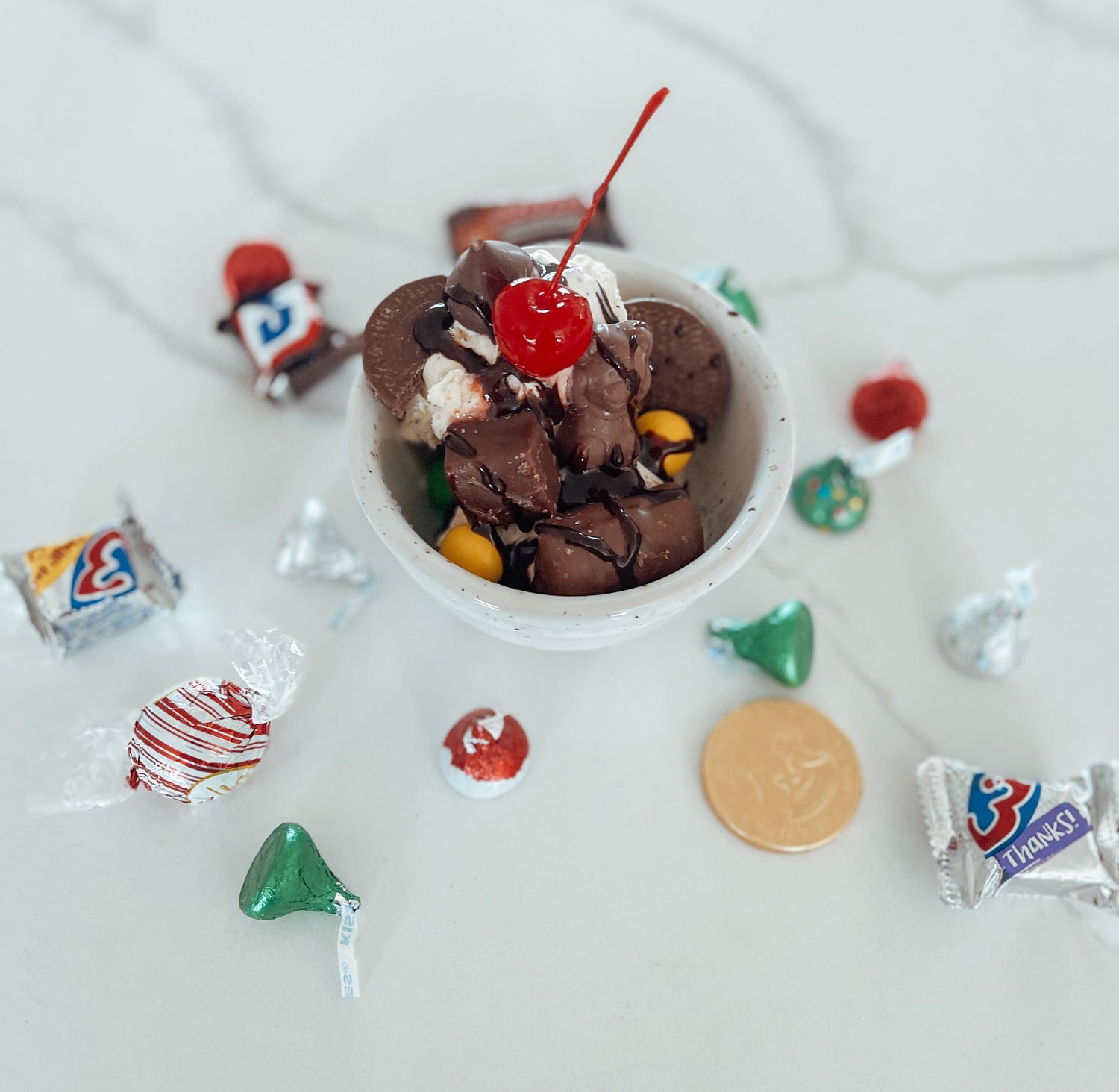 Boeuf Gras Sundaes - Mardi Gras