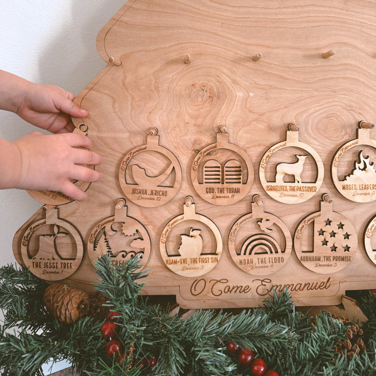 *NEW* O Come, Emmanuel Jesse Tree Set