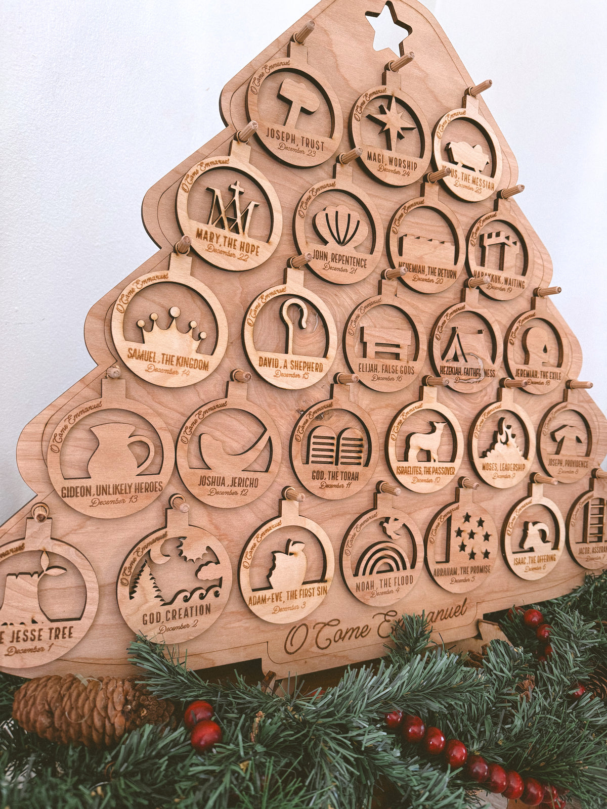 *NEW* O Come, Emmanuel Jesse Tree Set