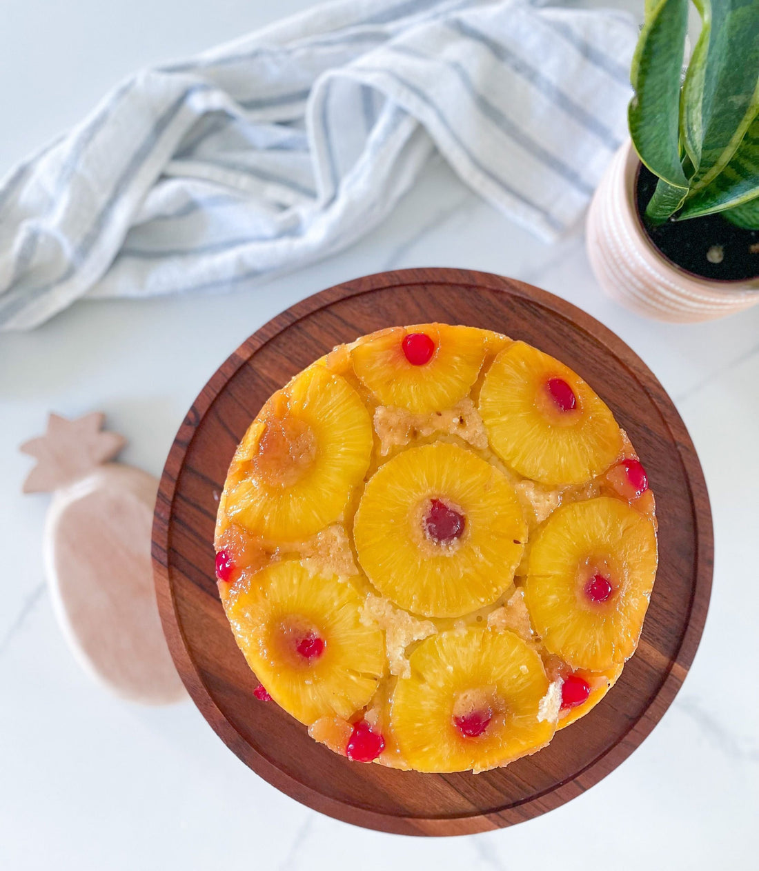 Pineapple Upside Down Cake - May 10 - St. Damien of Molokai