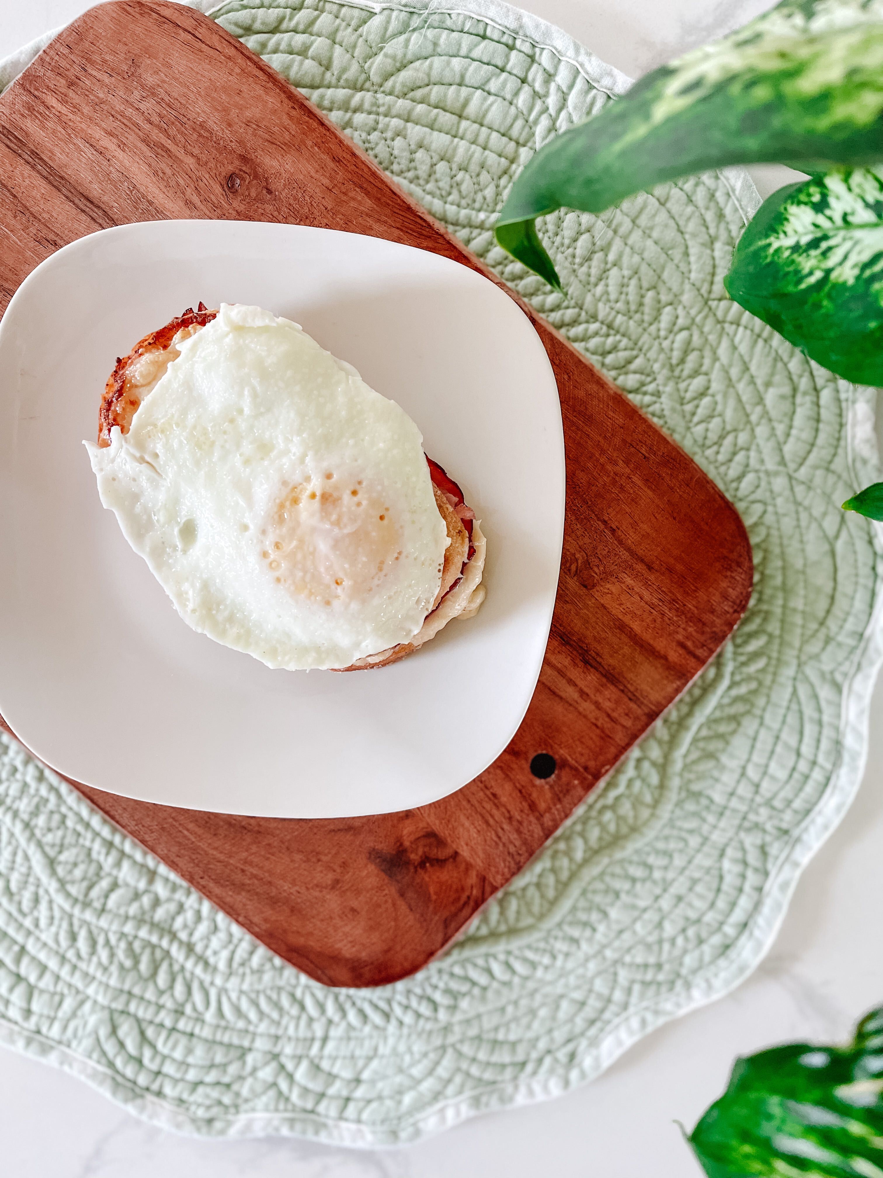 Croque Madame (Crispy Lady) Sandwiches - May 30 - St. Joan of Arc