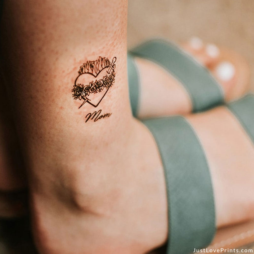 "Immaculate Heart Collection" Temporary Tattoos