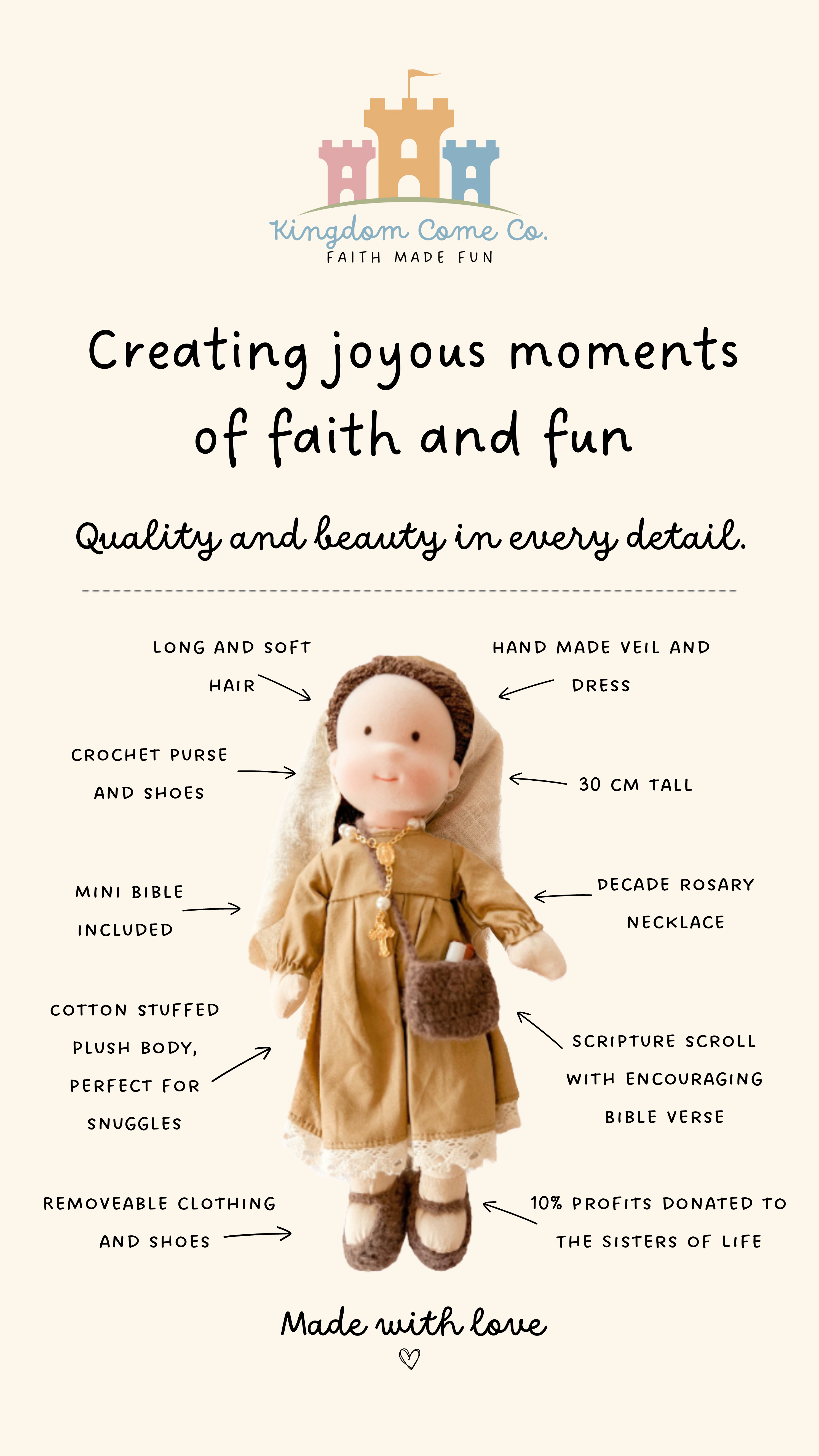 Blessed Virgin Mary Doll