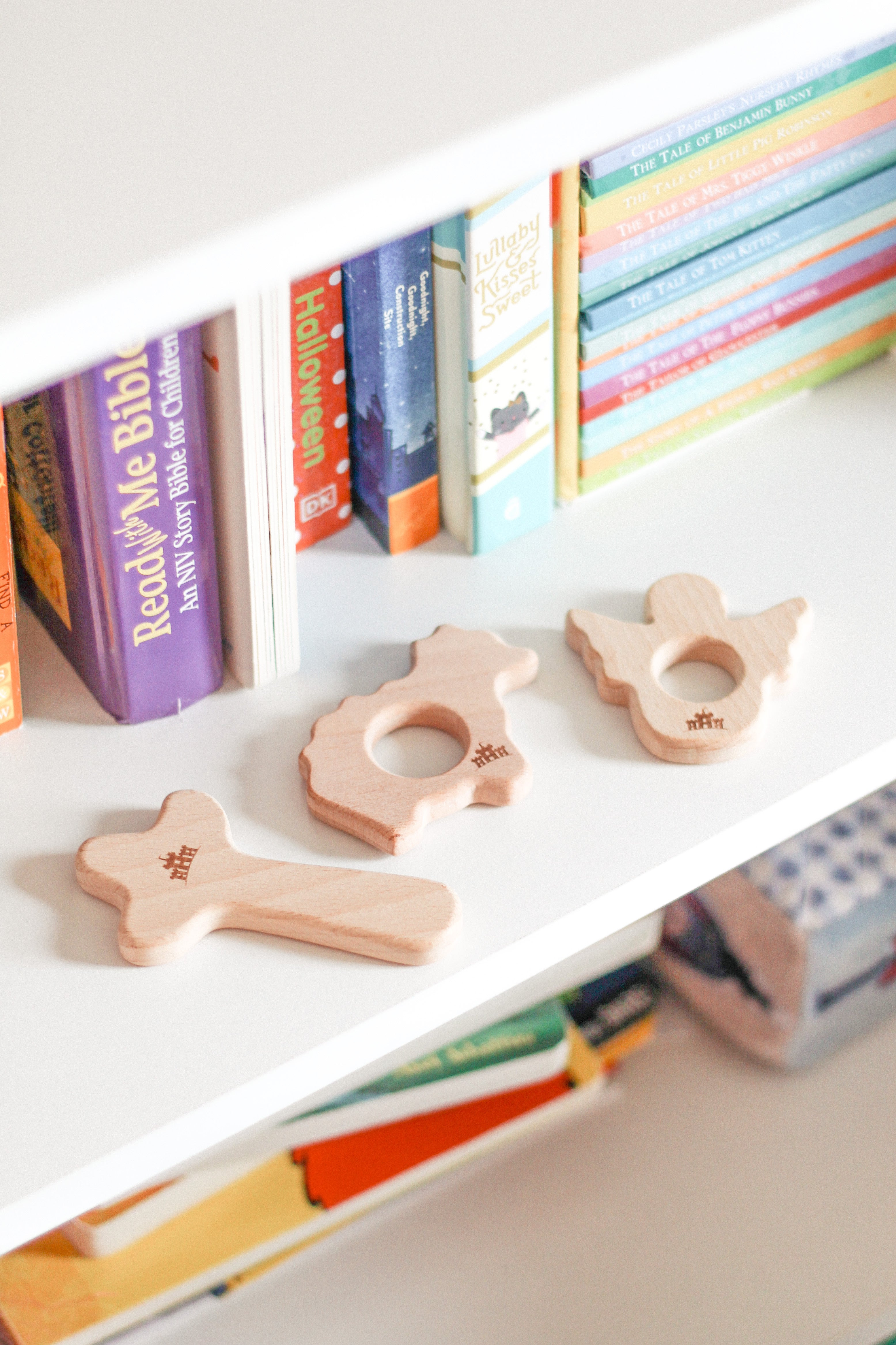 Catholic Wooden Baby Teethers