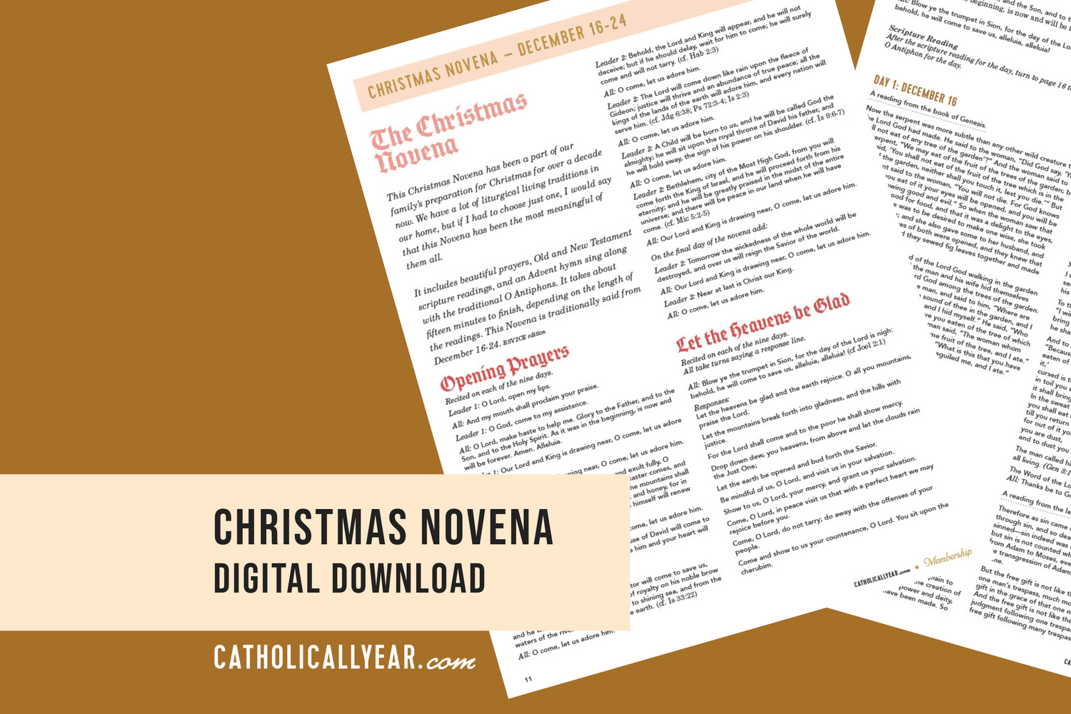 Christmas Novena {Digital Download}