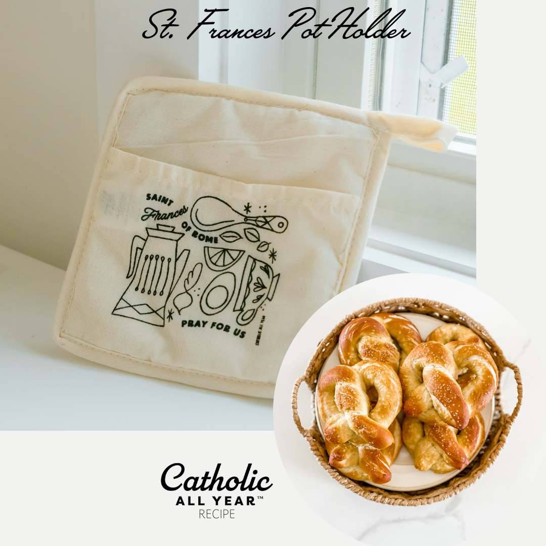 St. Frances of Rome Pot Holder