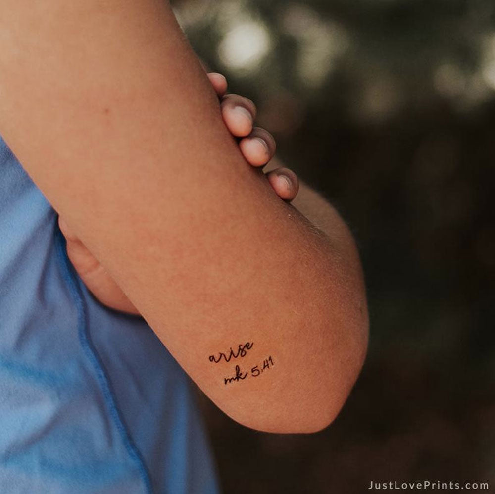 "Talitha Koum Collection" Temporary Tattoos