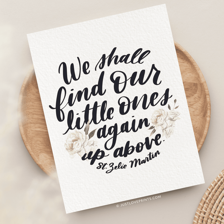 We Shall Find Our Little Ones Again Greeting Card