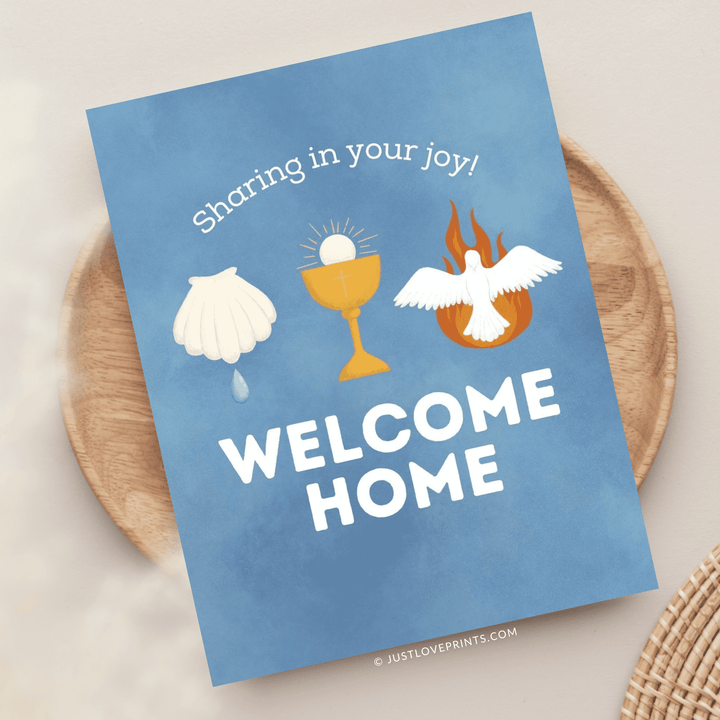 Welcome Home RCIA Greeting Card