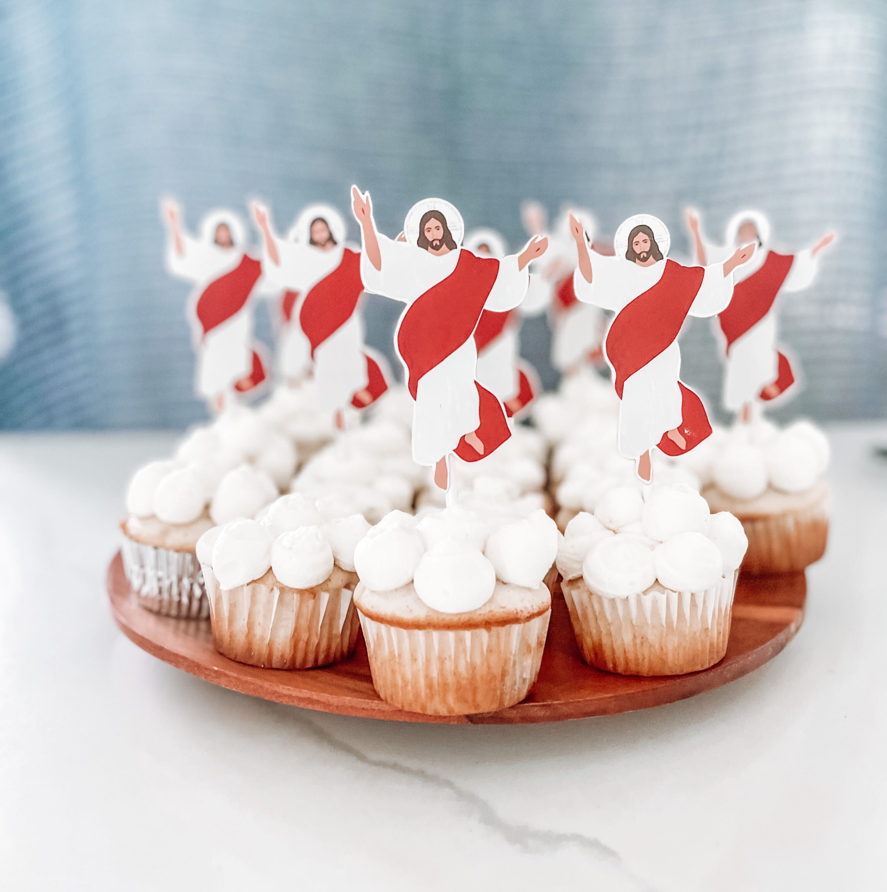 Vanilla Cloud Cupcakes - Ascension