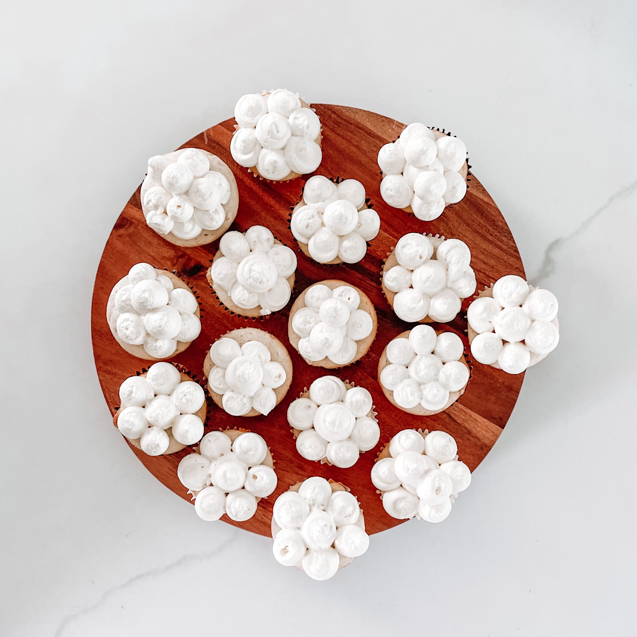 Vanilla Cloud Cupcakes - Ascension