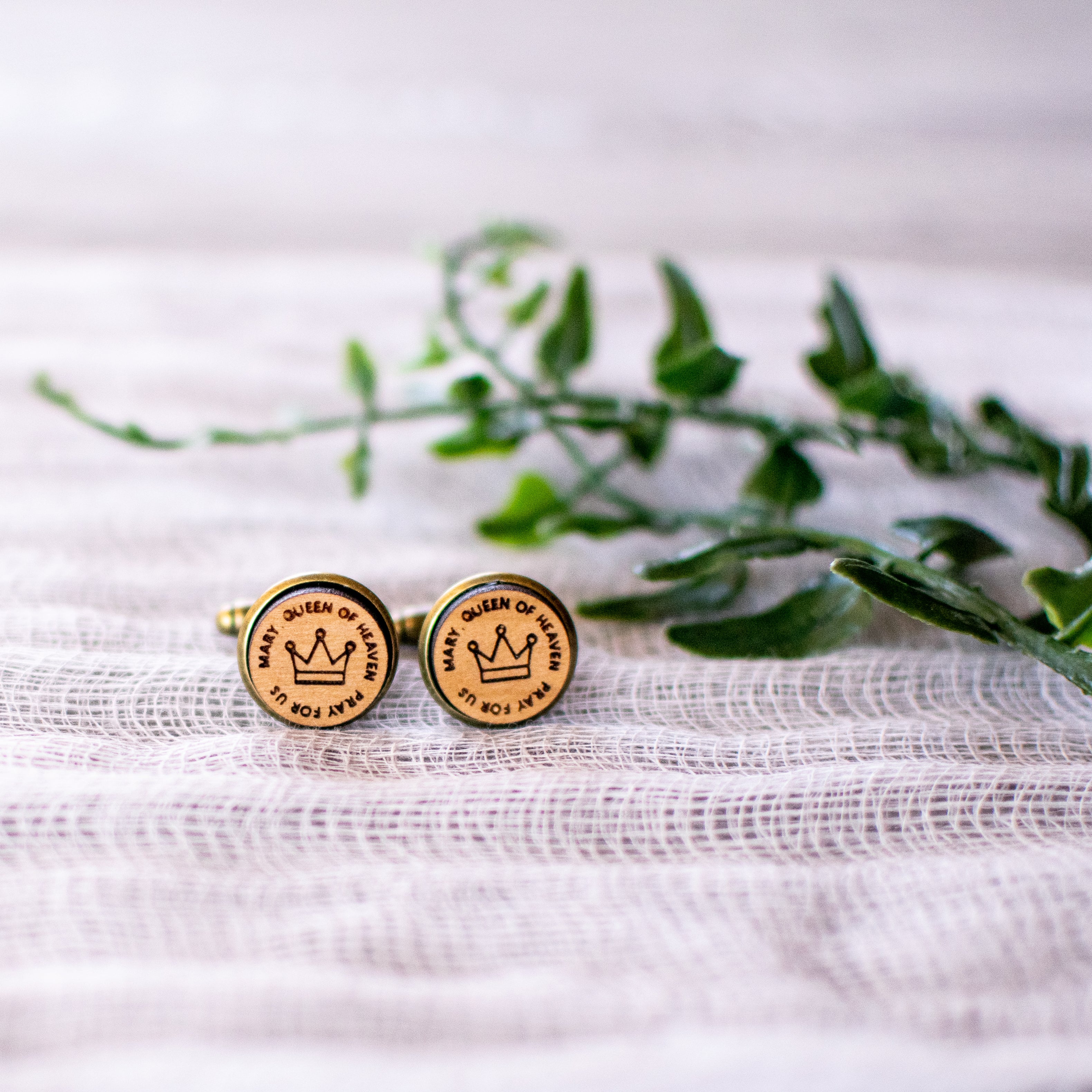 Mary Queen of Heaven Cufflinks