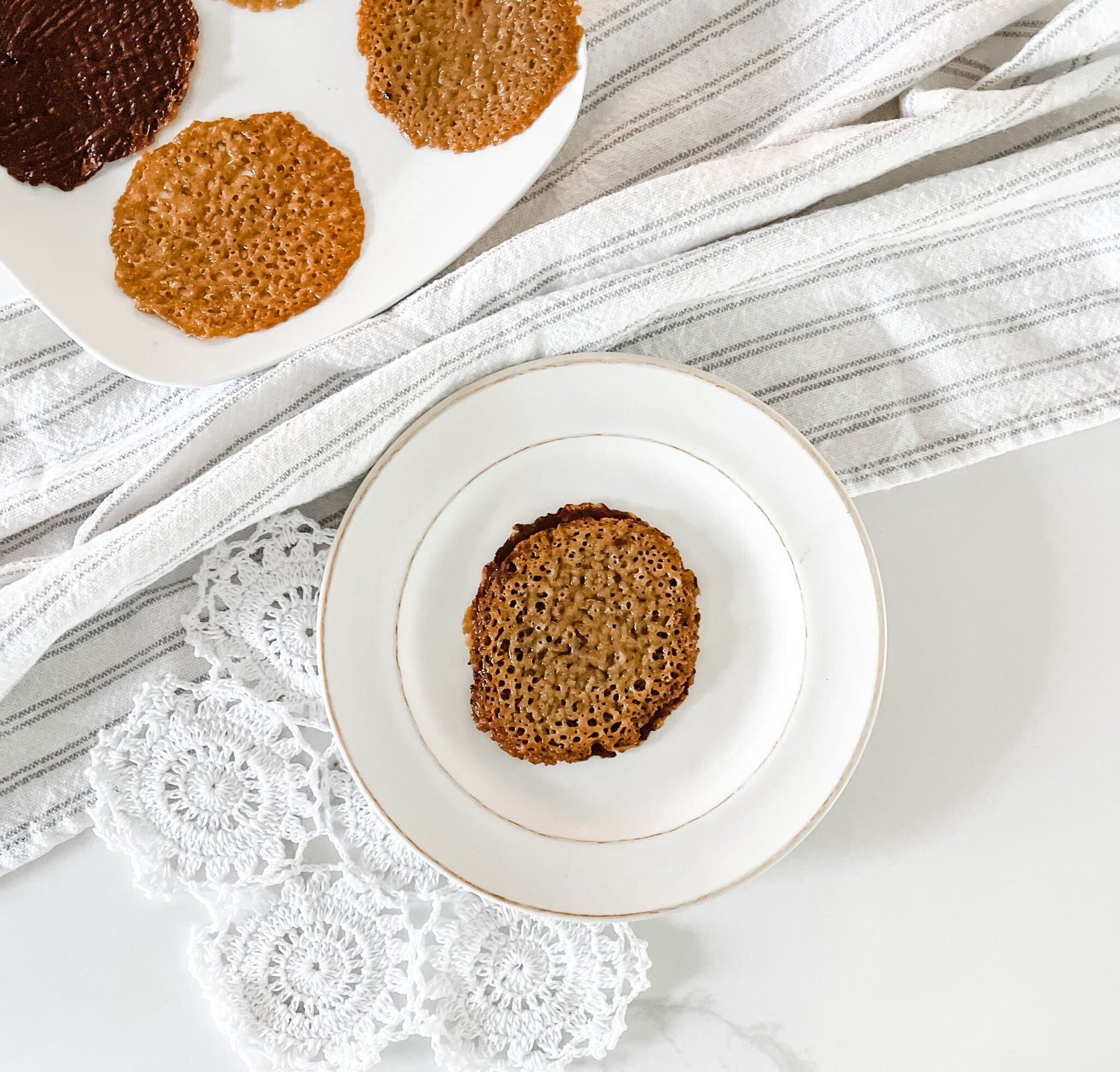 Lace Cookies - July 26 - St. Anne