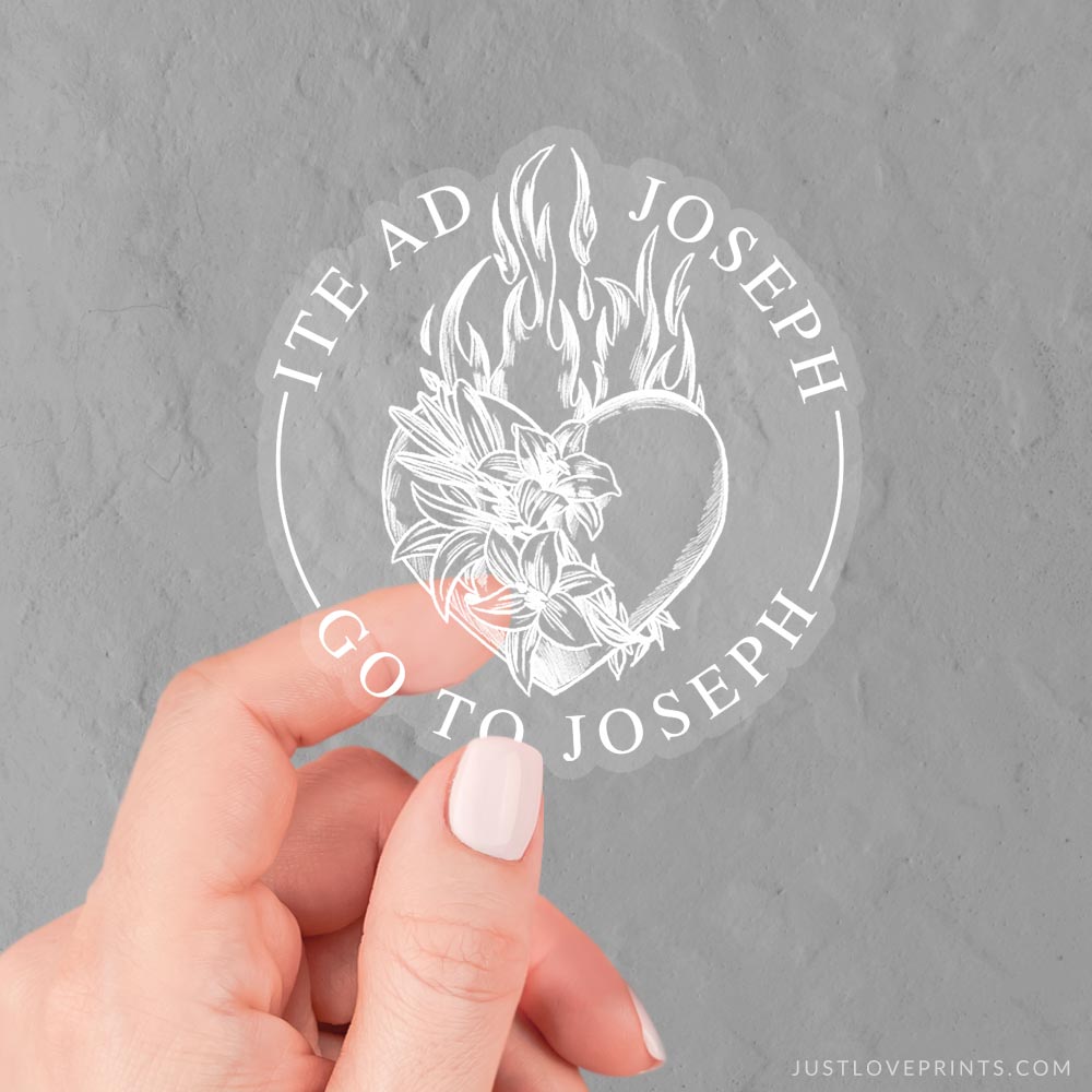 Ite Ad Joseph, Go to Joseph Vinyl Sticker