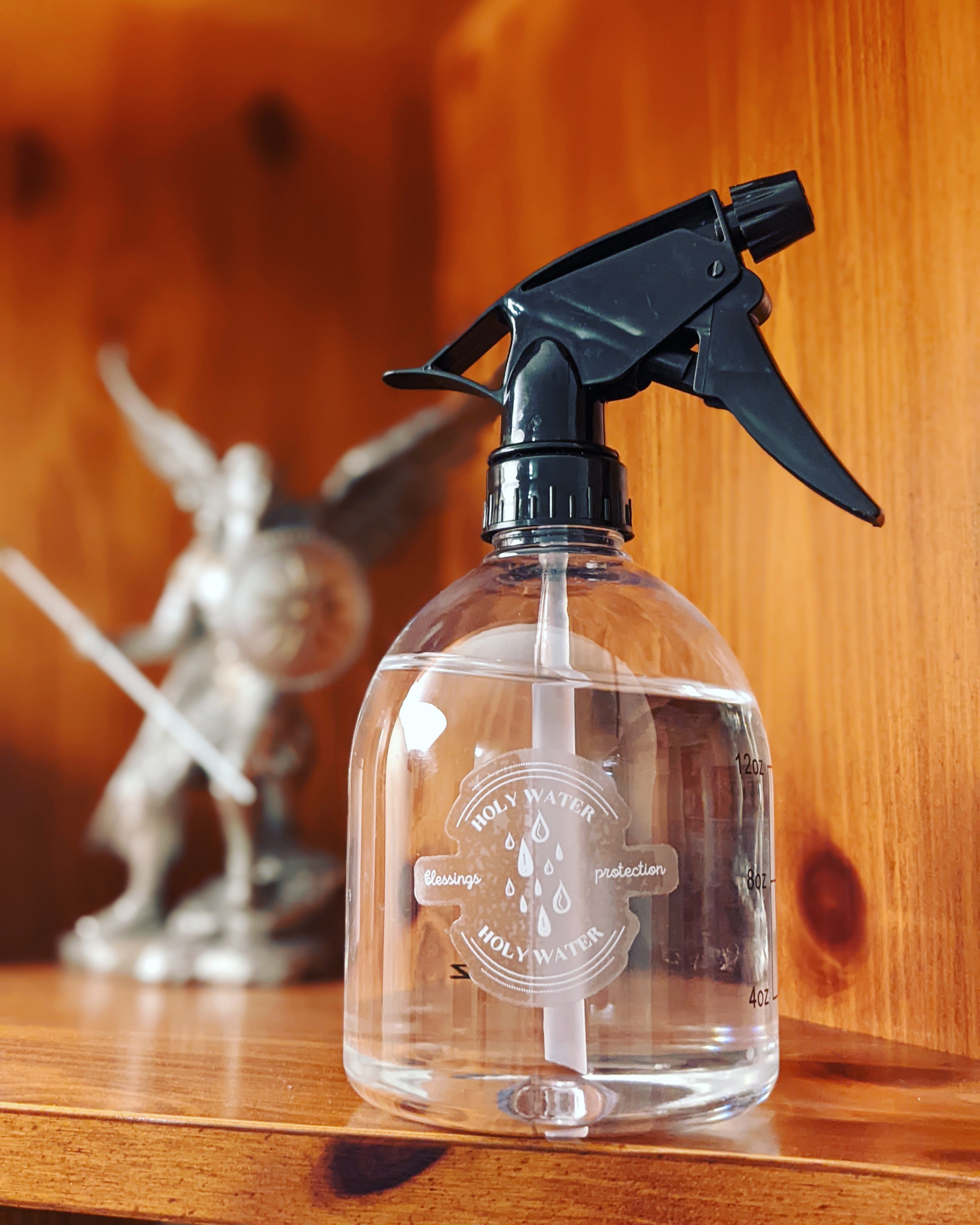Large Holy Water Sticker