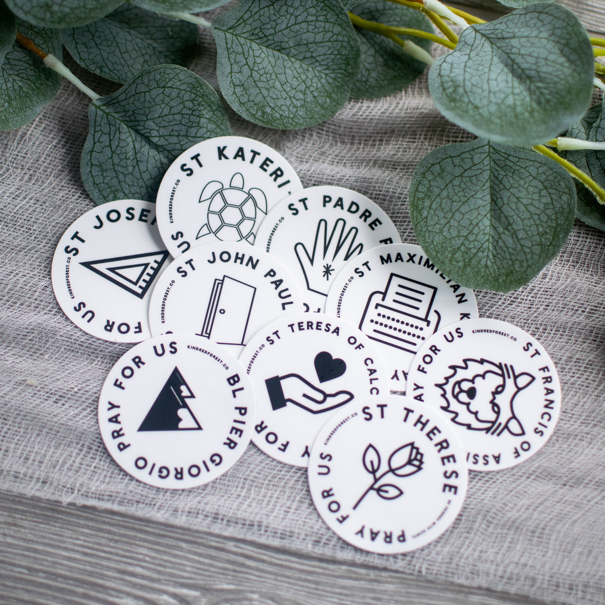 Saint Icon Stickers