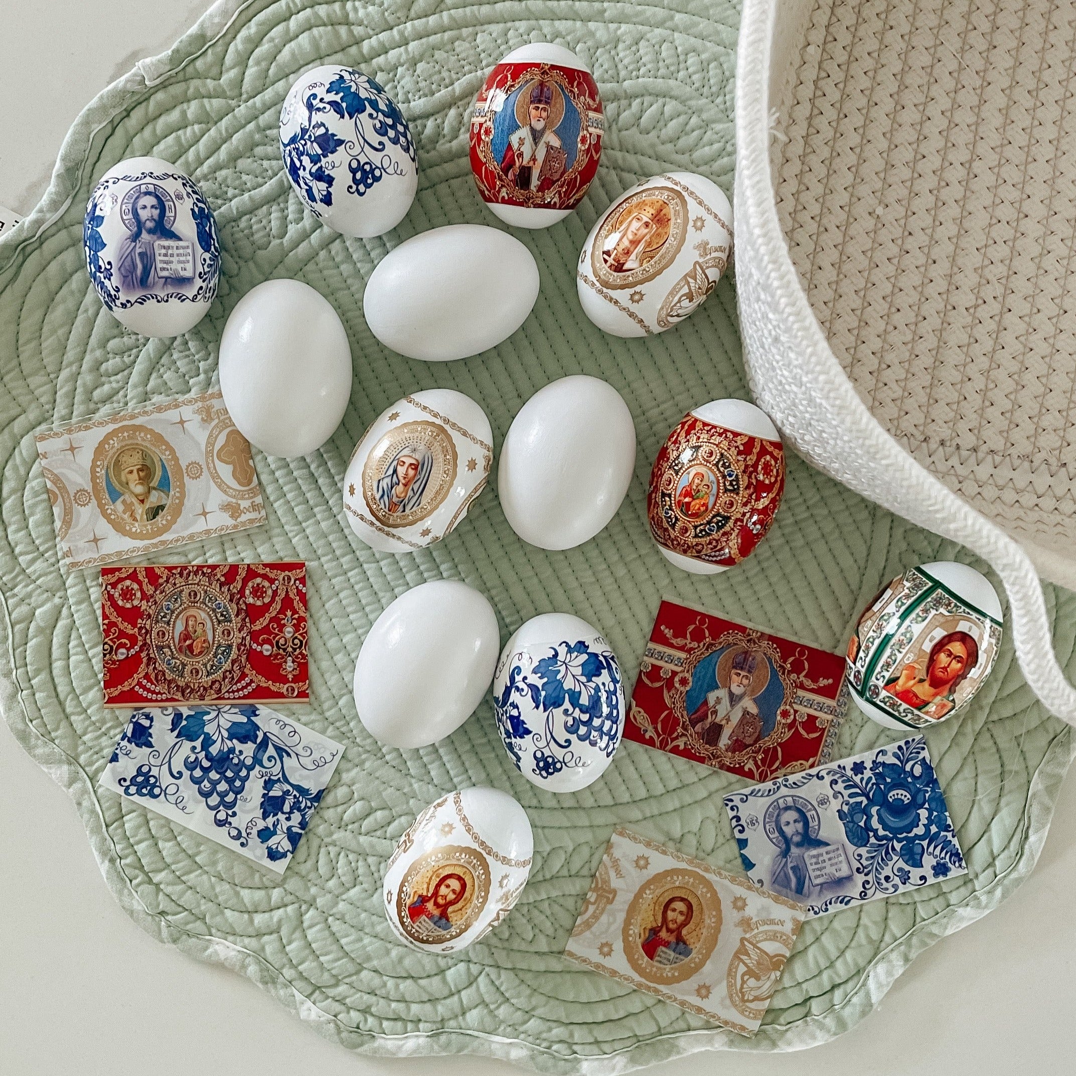 DIY Pysanky Easter Eggs