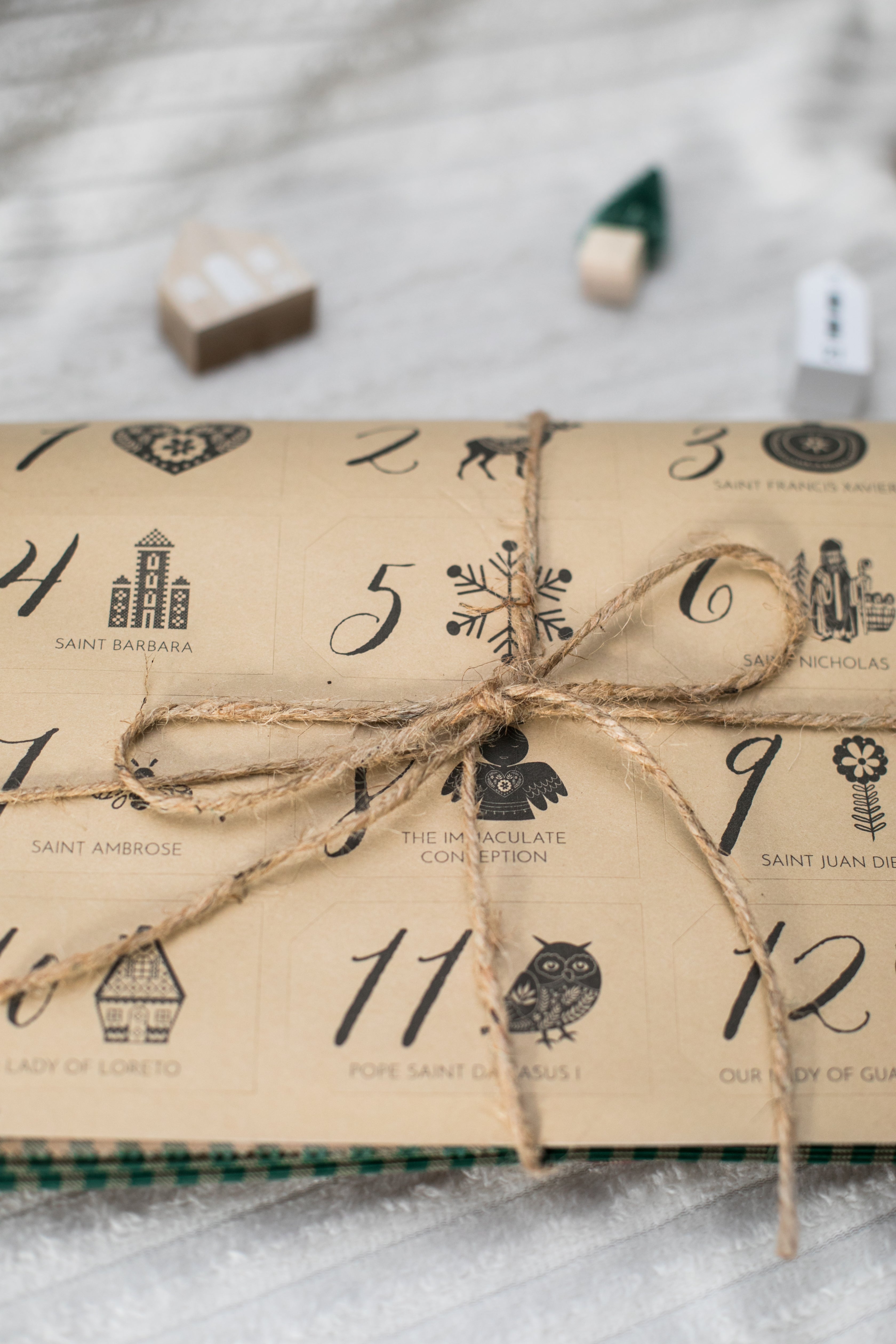 Advent Book Wraps