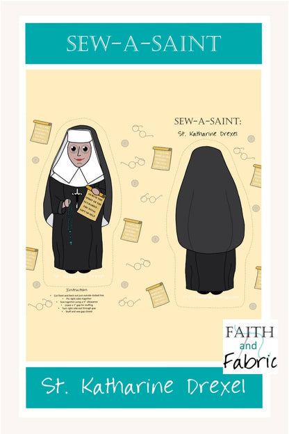 Sew-a-Saint: St. Katharine Drexel (Fabric)